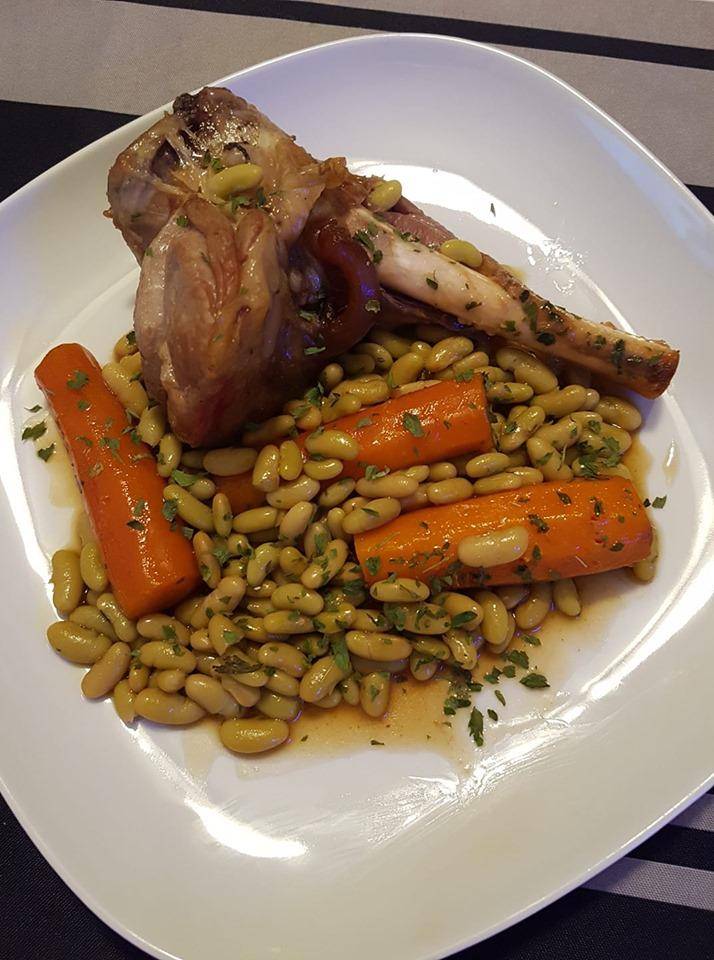Souris d'agneau, carottes & flageolets - Recette Cookeo | Moulinex