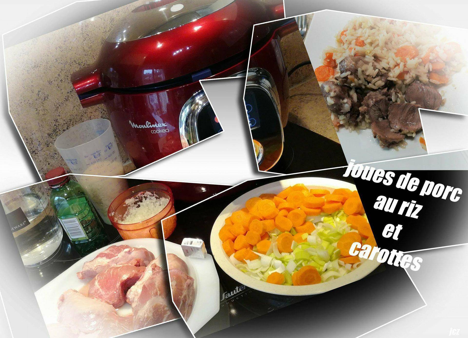 Joues de porc au riz et carottes - Recette Cookeo | Moulinex