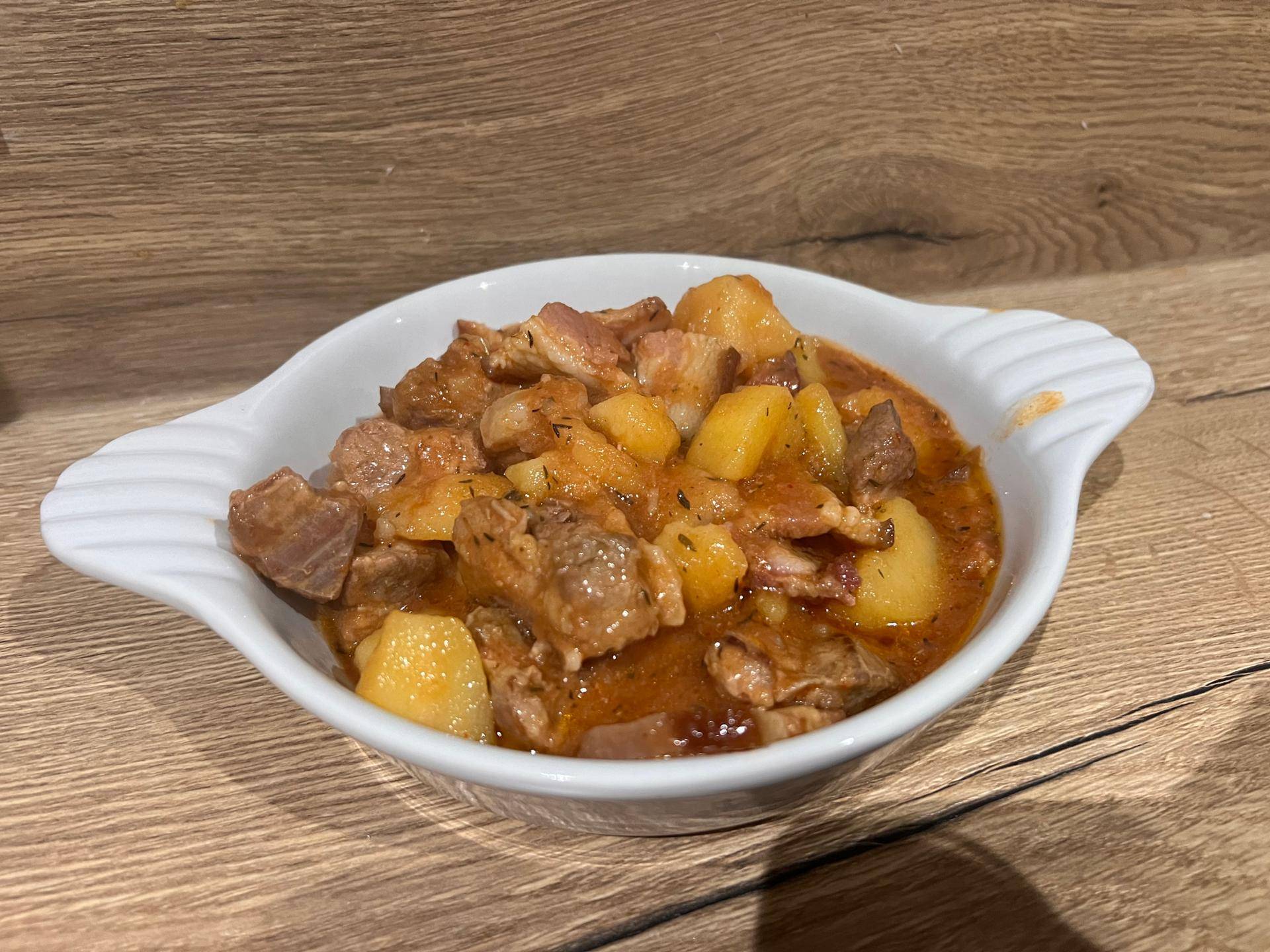 Pomme de terre et lard - Recette Cookeo | Moulinex
