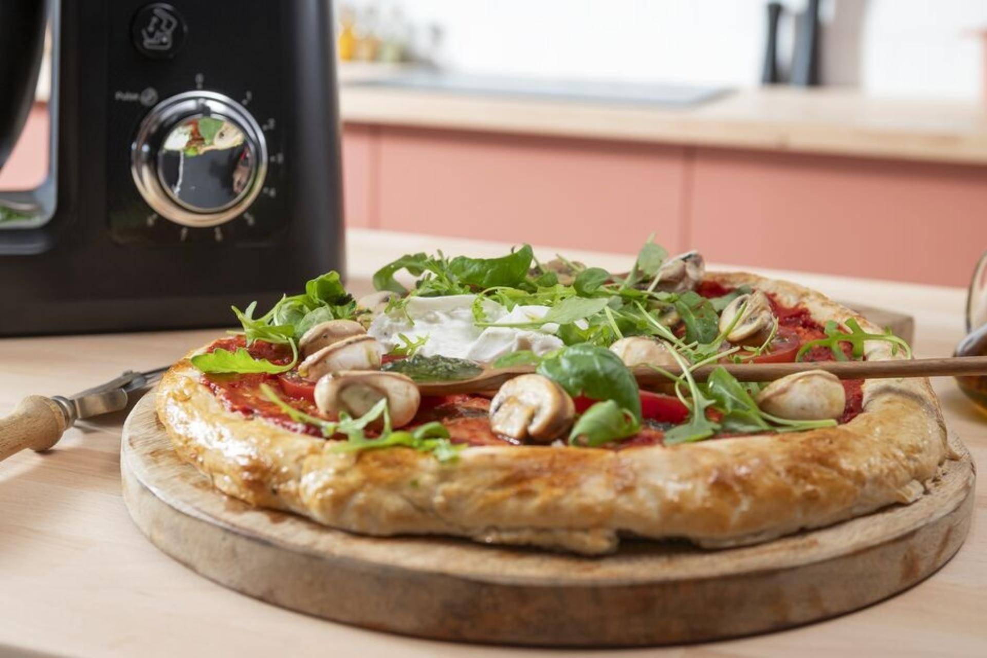 Pâte à pizza - Recette BAKE PARTNER | Moulinex