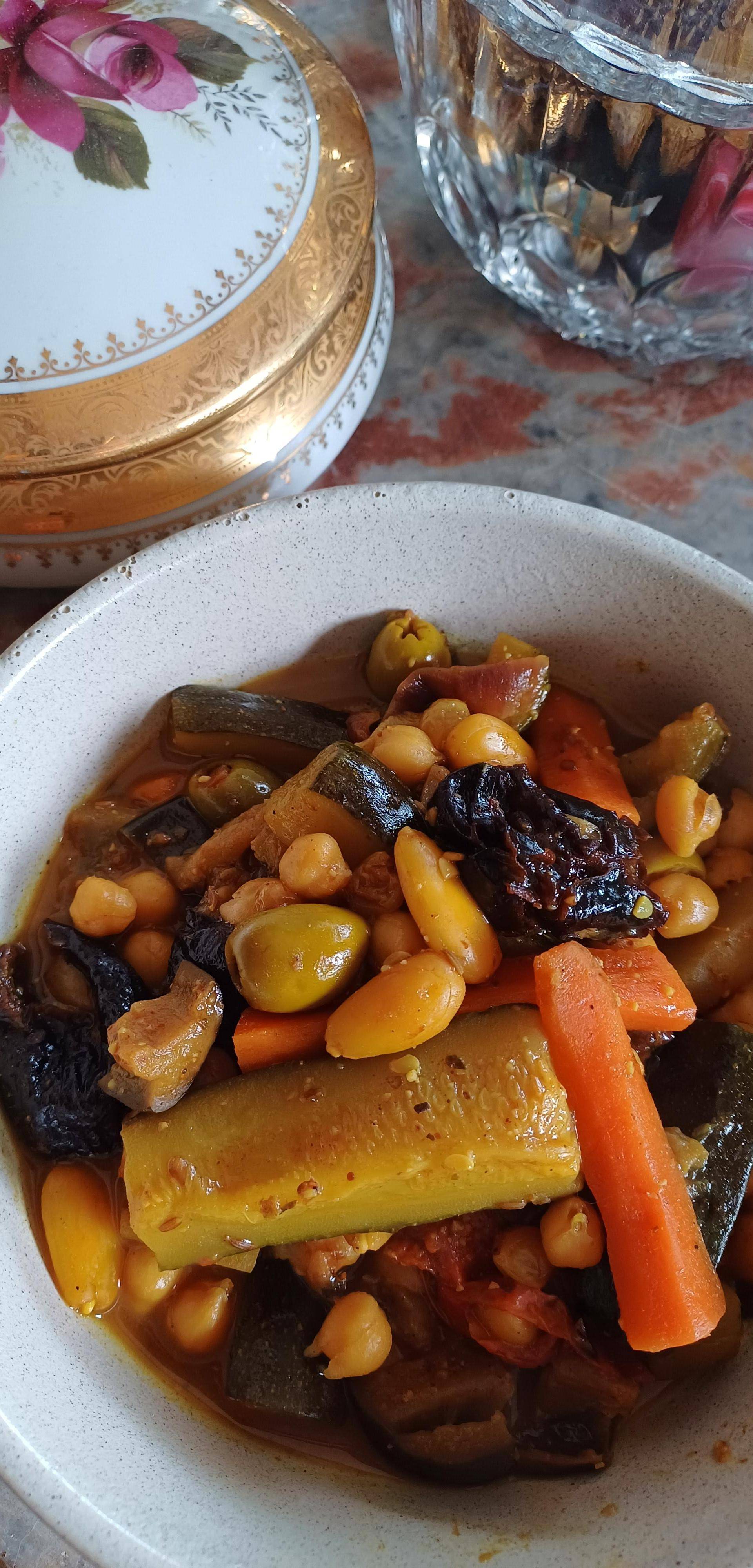 Tajine Marrakech légumes et fruits - Recette Cookeo V3 | Moulinex