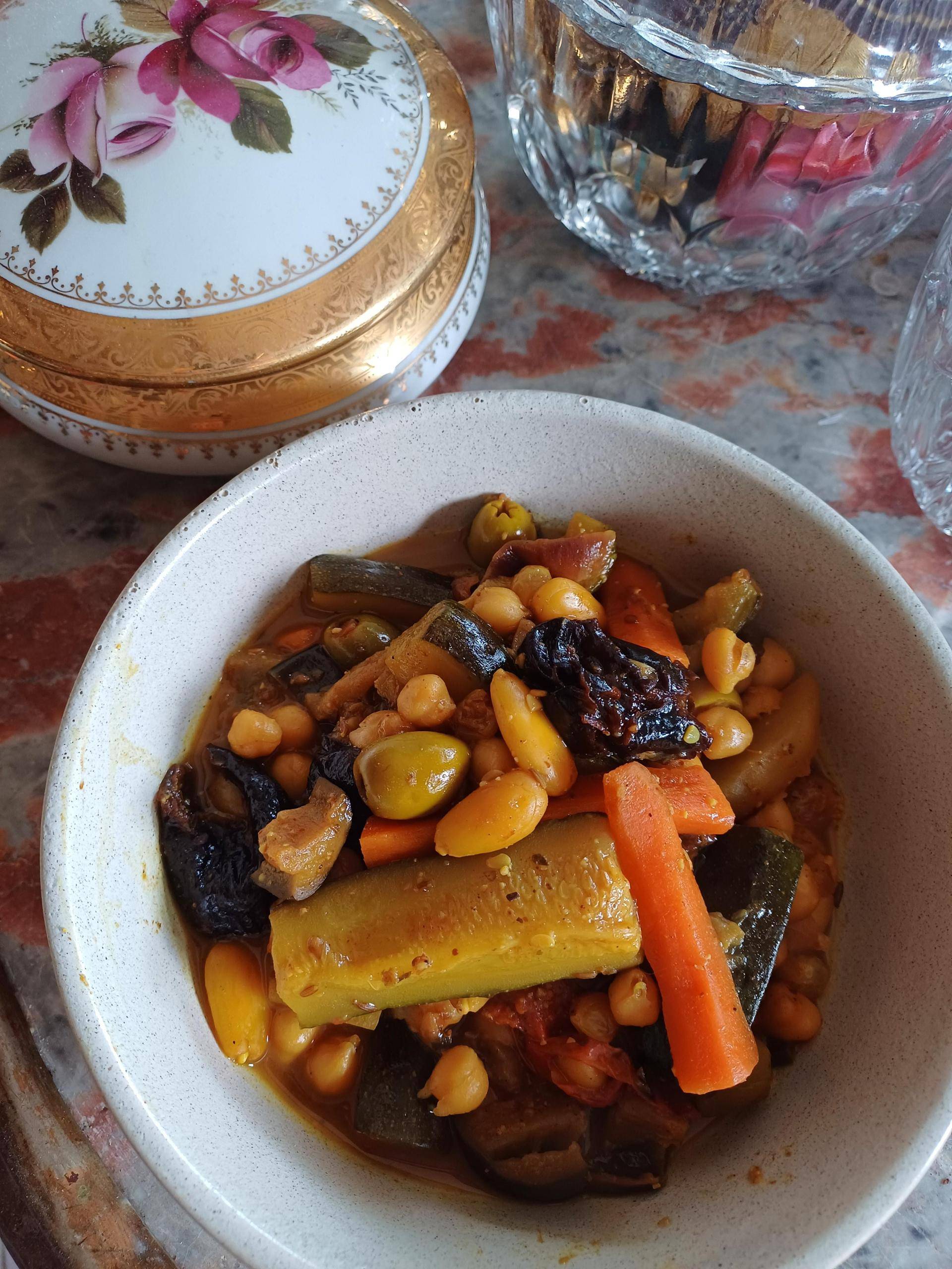 Tajine Marrakech légumes et fruits - Recette Cookeo V3 | Moulinex