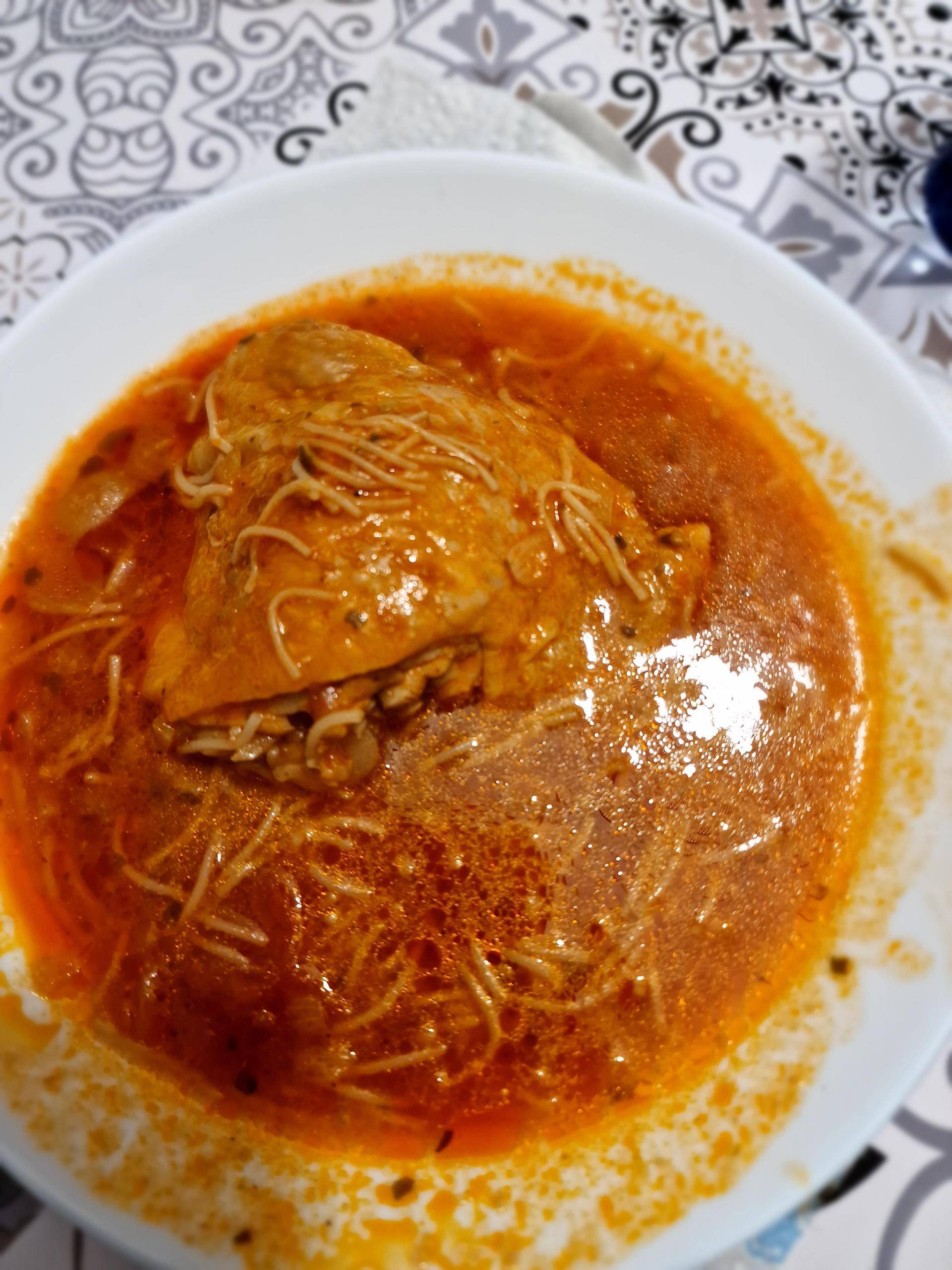 Chorba vermicelles au poulet - Recette Cookeo V3 | Moulinex