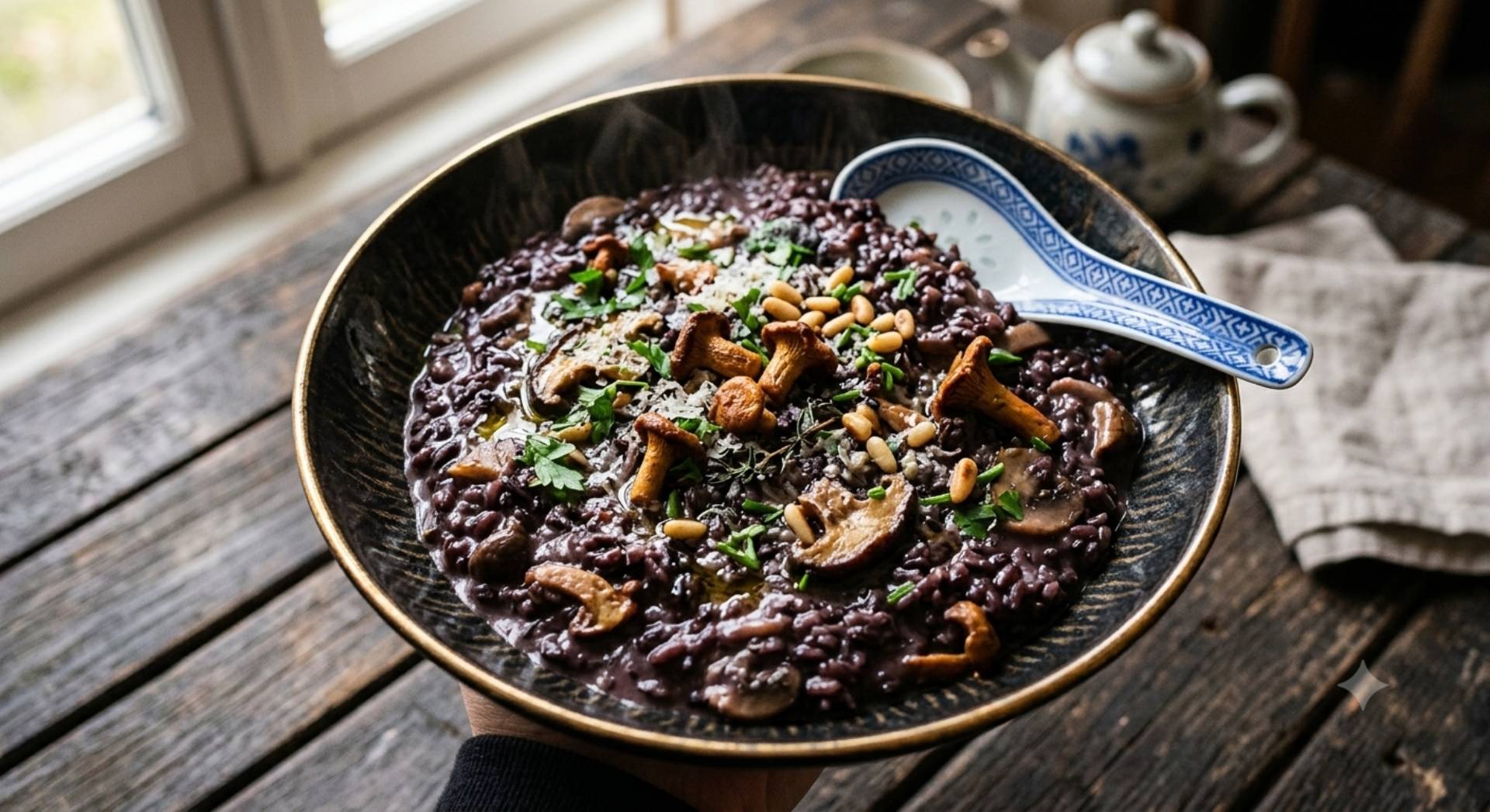 Risotto riz noir - Recette Companion Connect XL | Moulinex