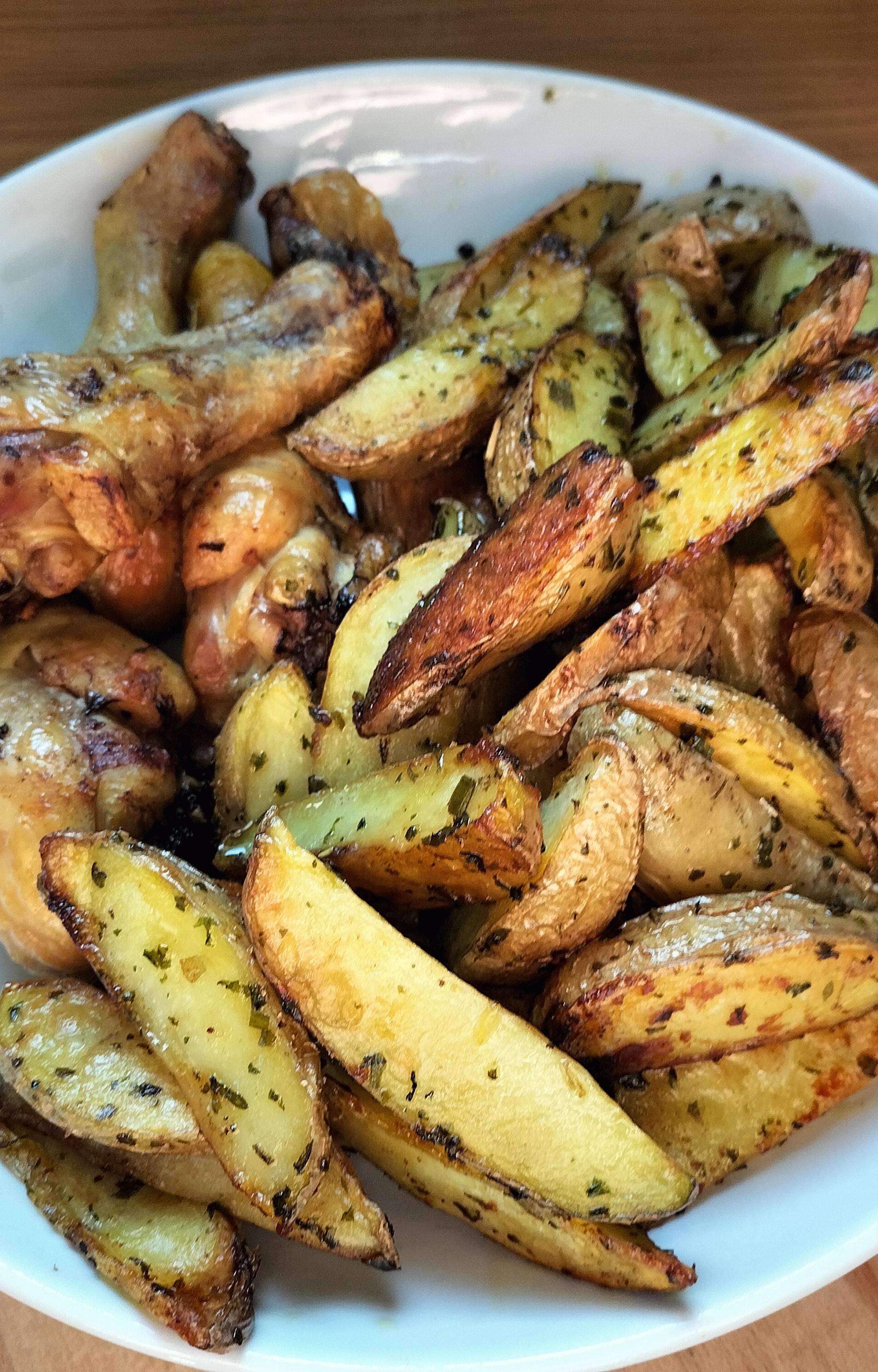 Pilon de poulet et potatoes Extra crisp - Recette Cookeo 9in1 | Moulinex