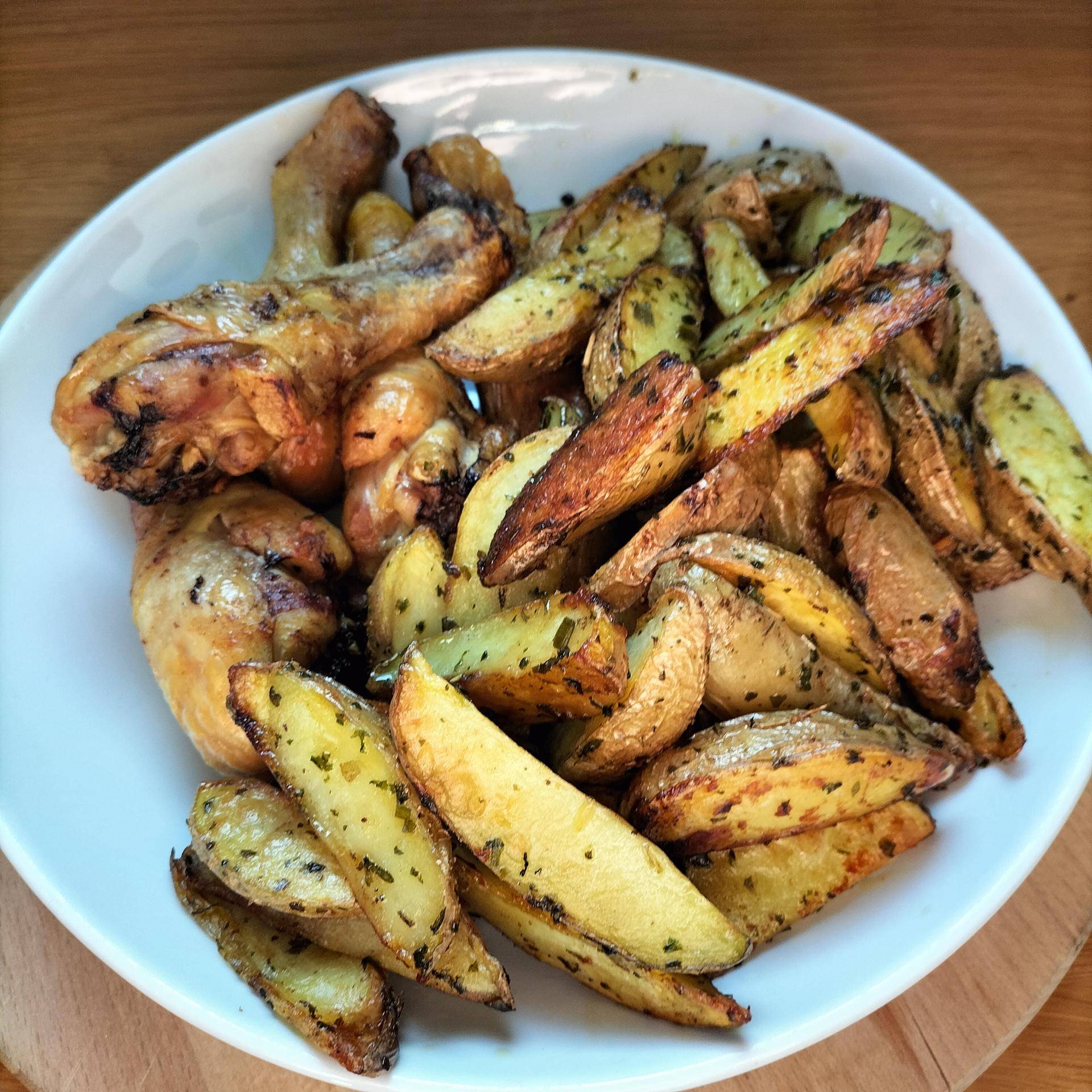 Pilon de poulet et potatoes Extra crisp - Recette Cookeo 9in1 | Moulinex