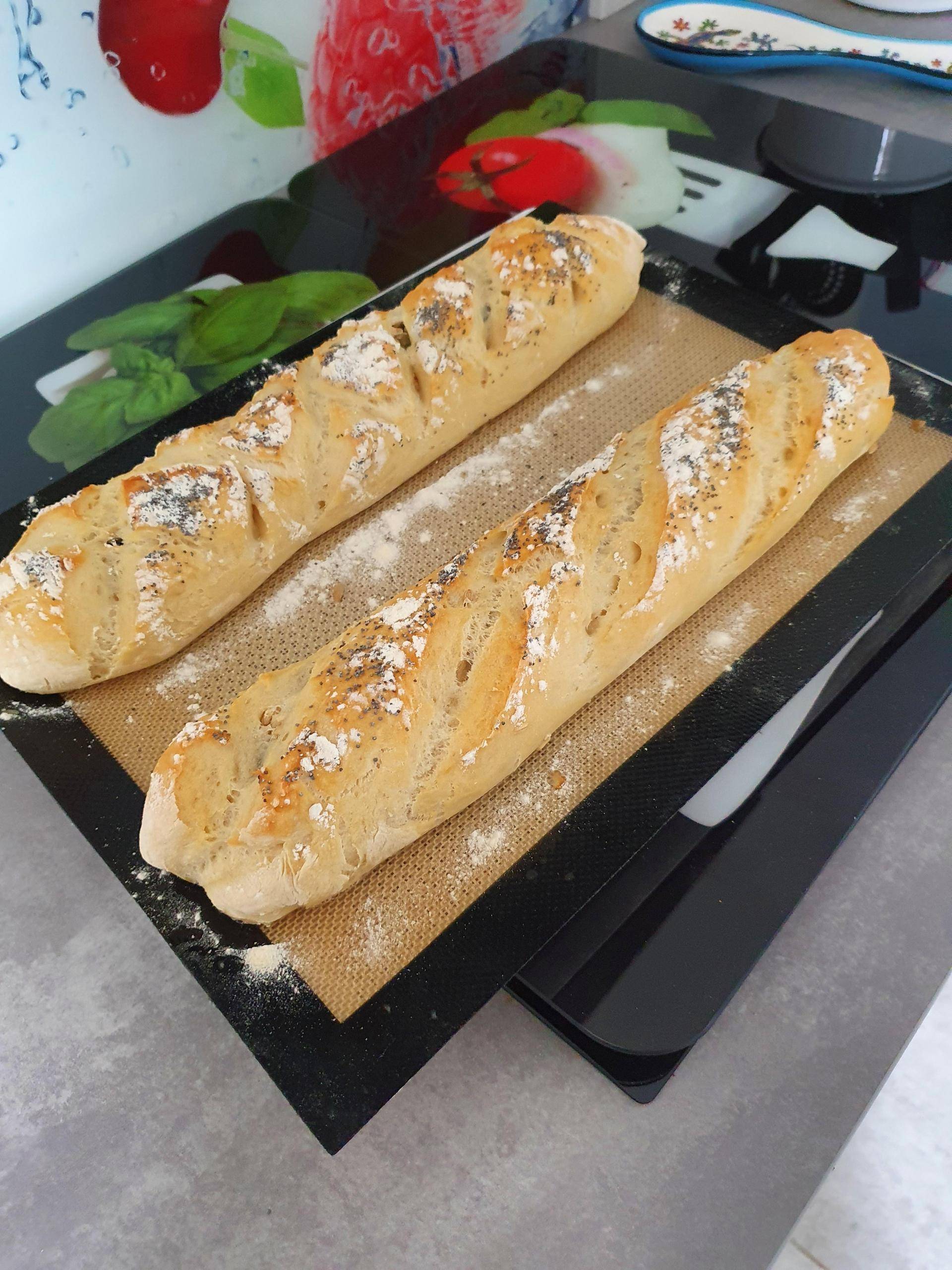 Baguettes blanches - Recette Companion Connect XL | Moulinex