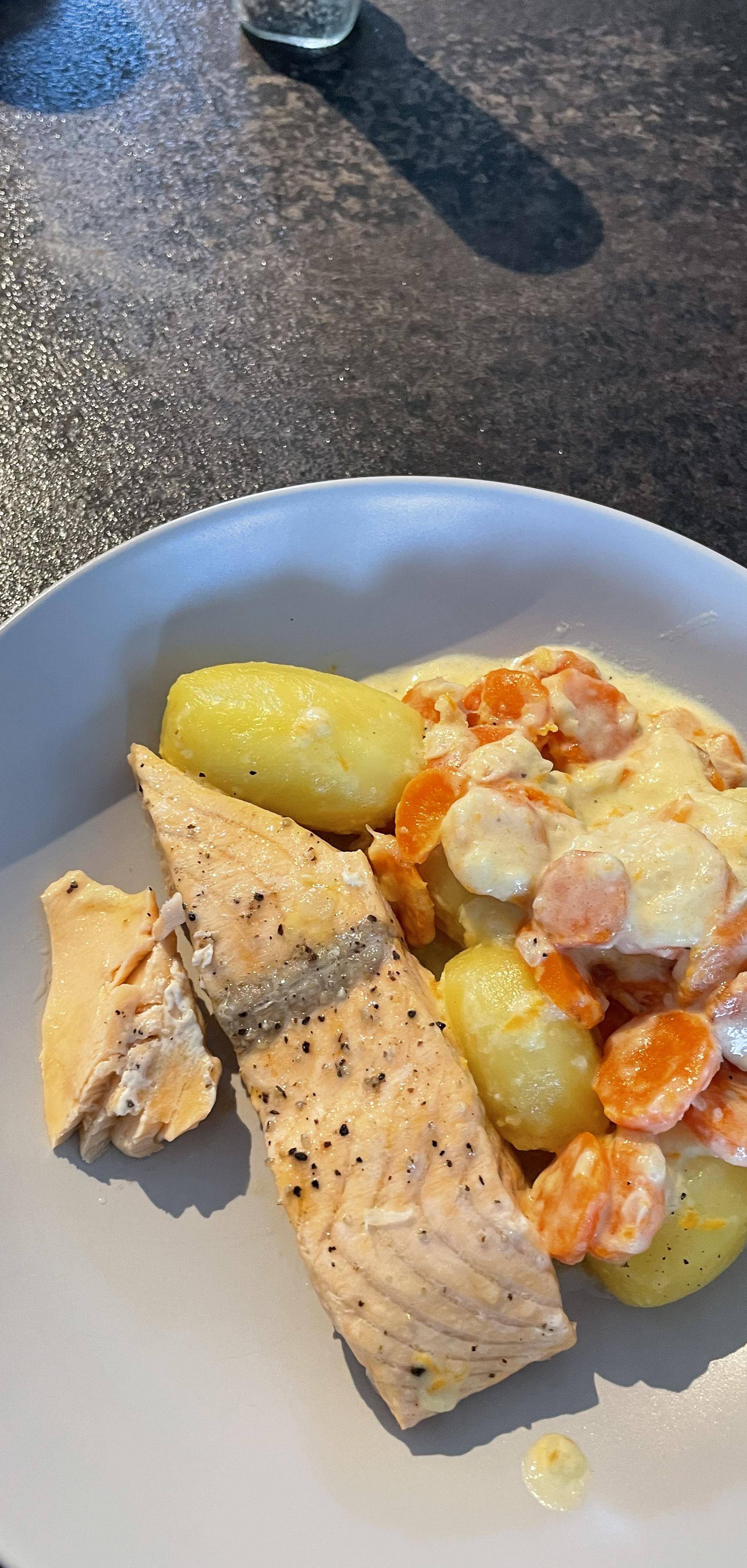 Blanquette de saumon - Recette Cookeo 10in1 | Moulinex