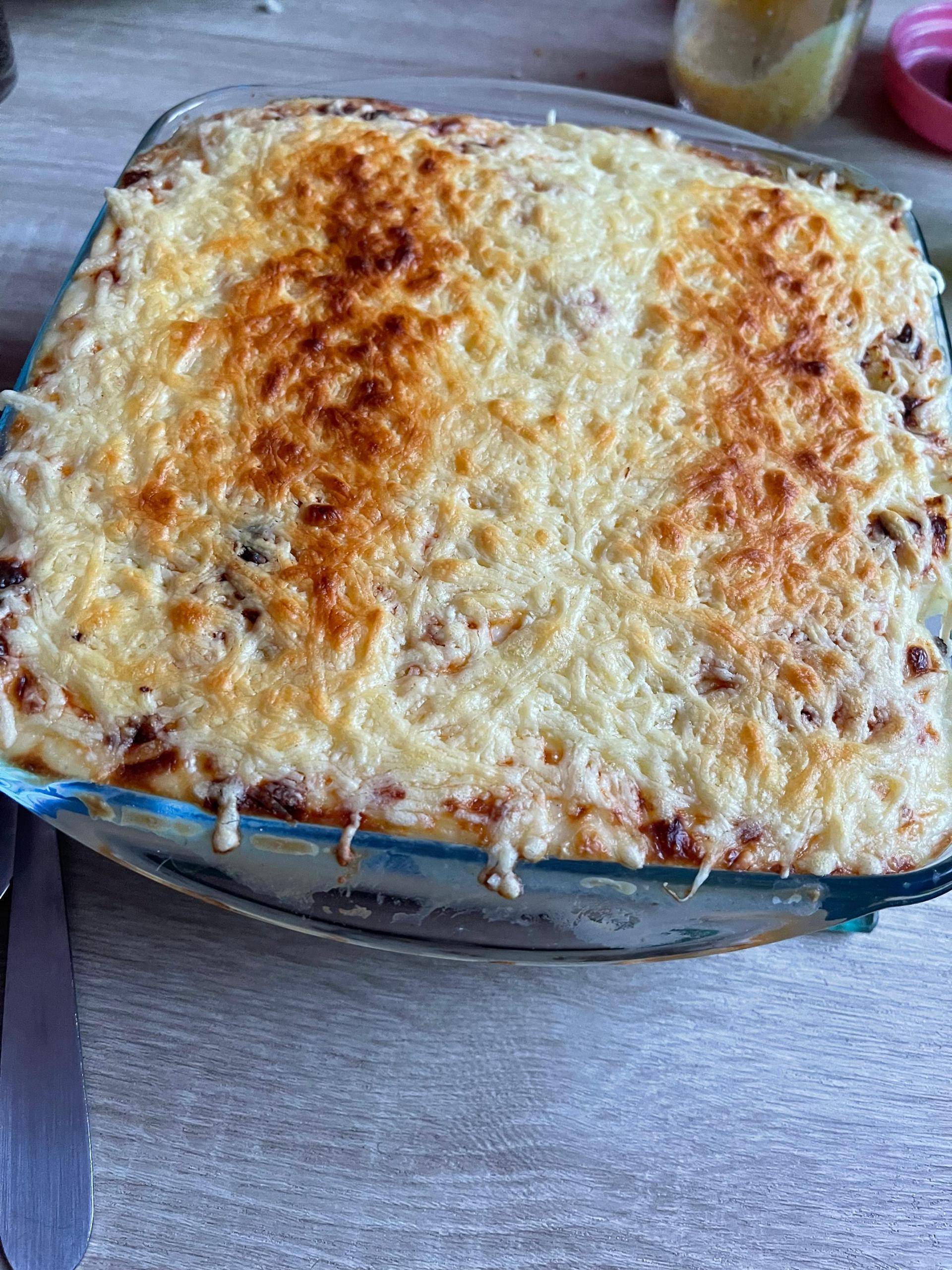 Gratin choux-fleurs pomme de terre viande hachée - Recette Cookeo | Moulinex
