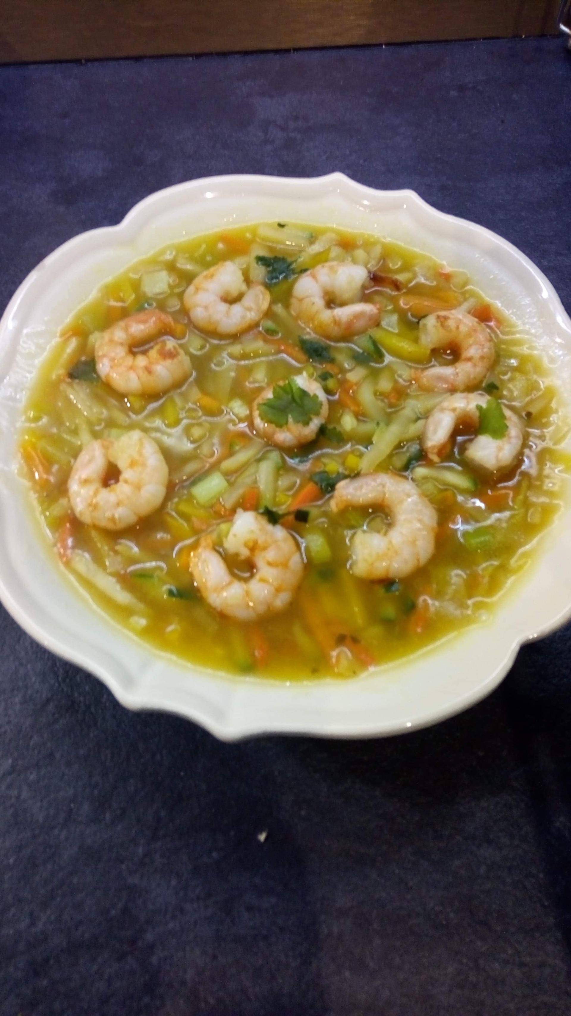 Crevettes aux legumes style Asia - Recette Companion | Moulinex