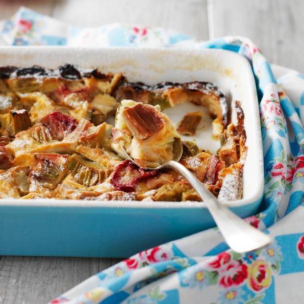 Clafoutis à la rhubarbe - Recette Companion | Moulinex