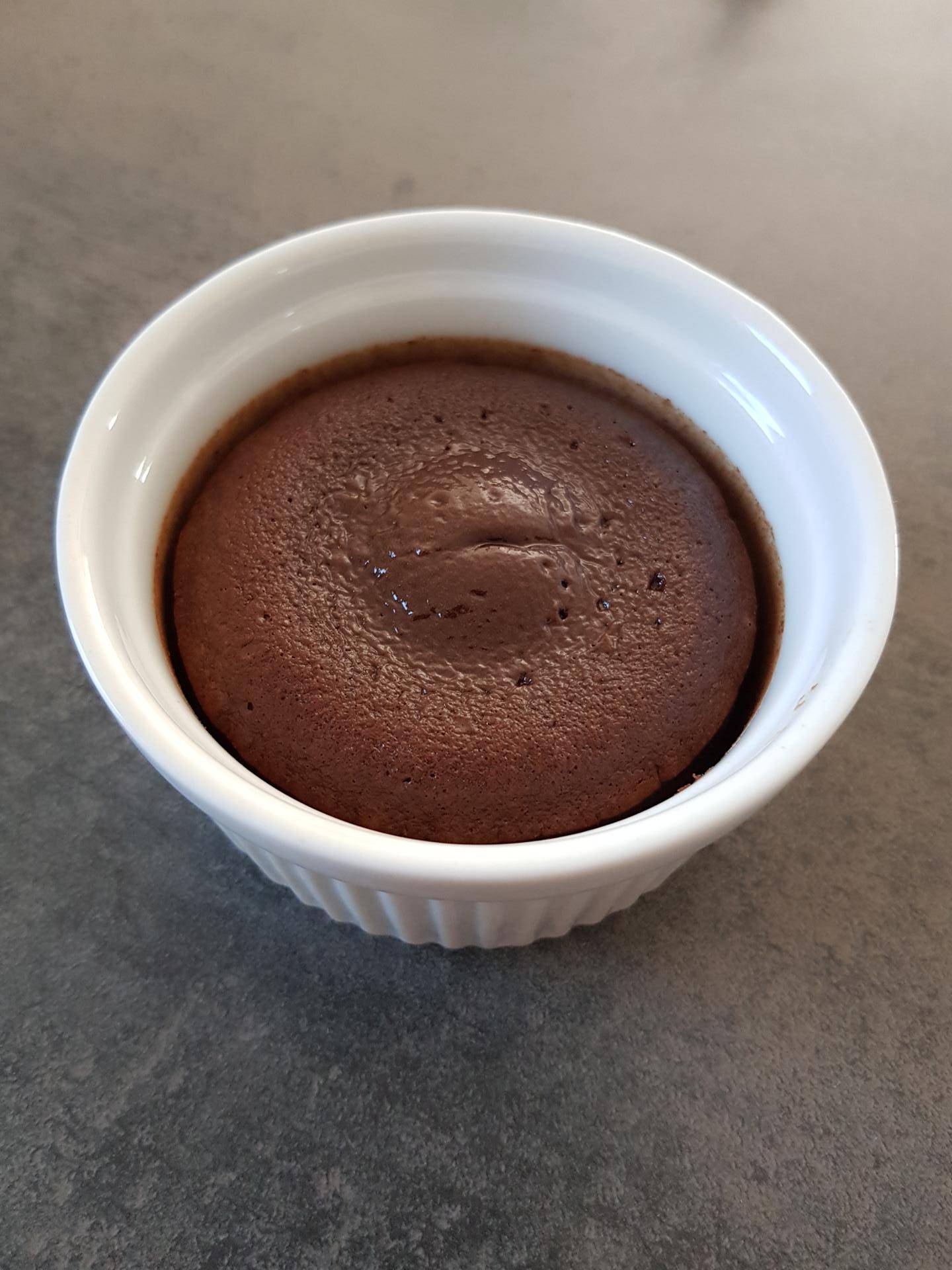 Cœur coulant au chocolat blanc - Recette Companion Connect | Moulinex