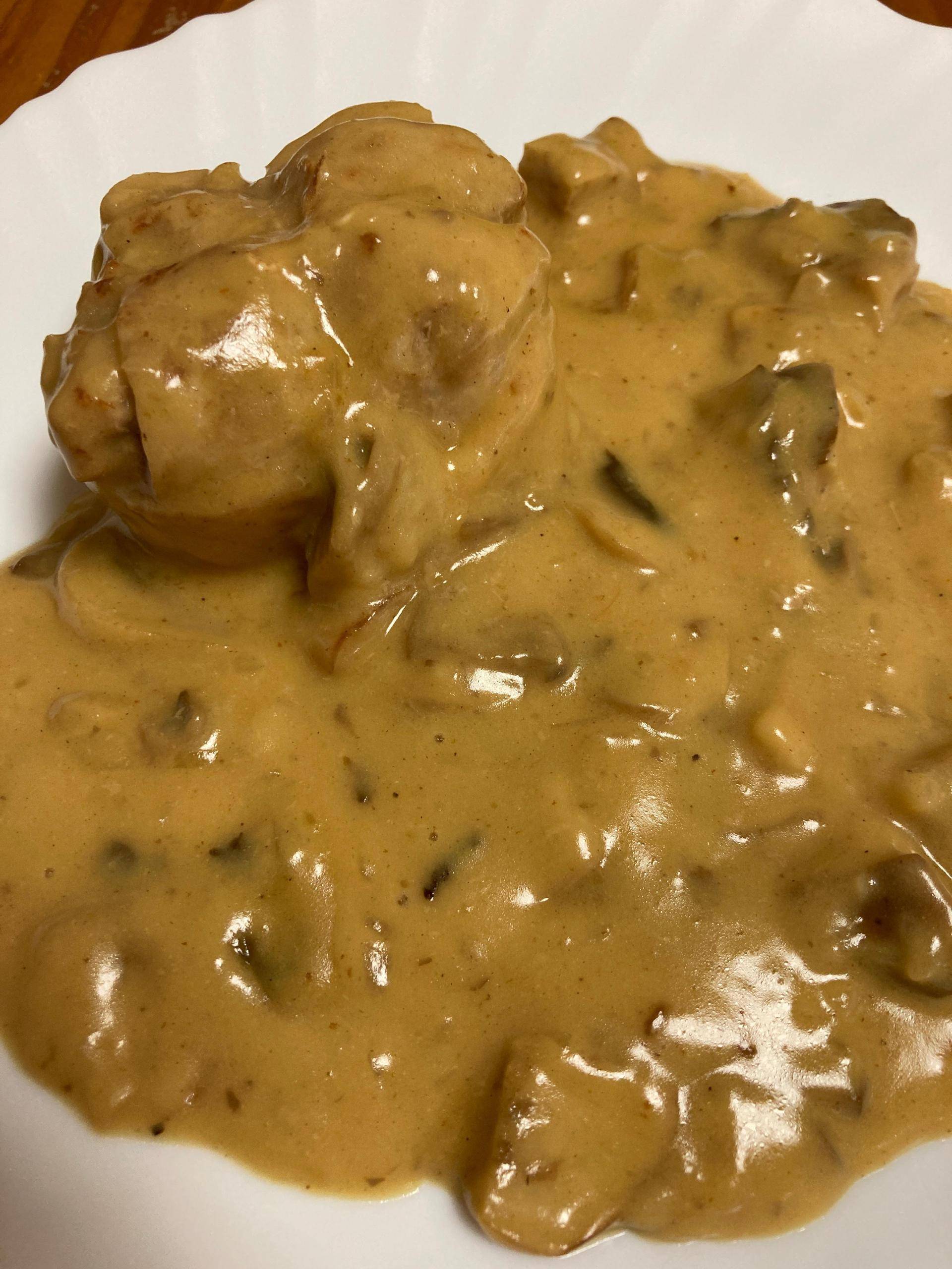Paupiettes sauce moutarde et champignons de Nannou - Recette Cookeo | Moulinex