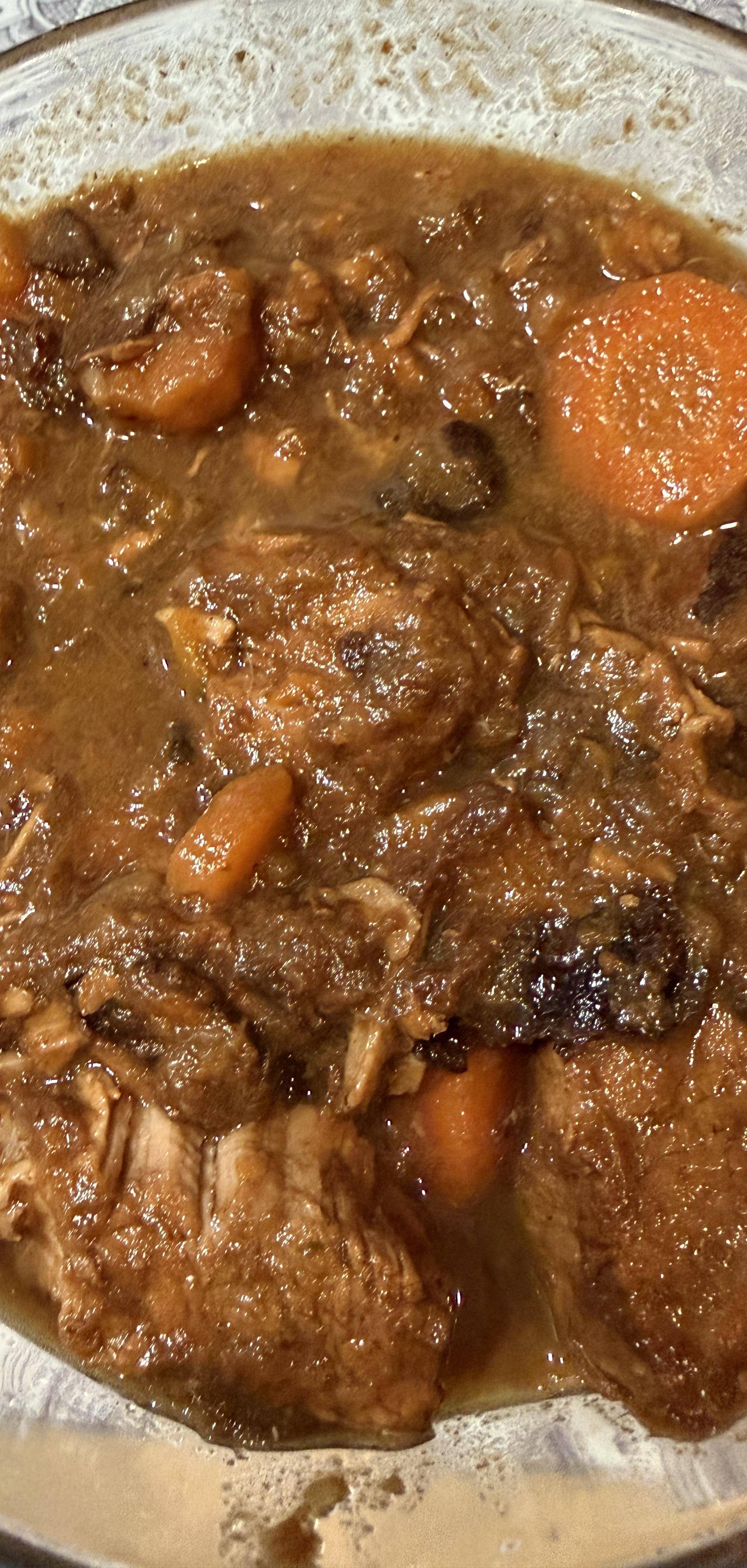 Bortsch de veau aux pruneaux - Recette Multicuiseurs | Moulinex