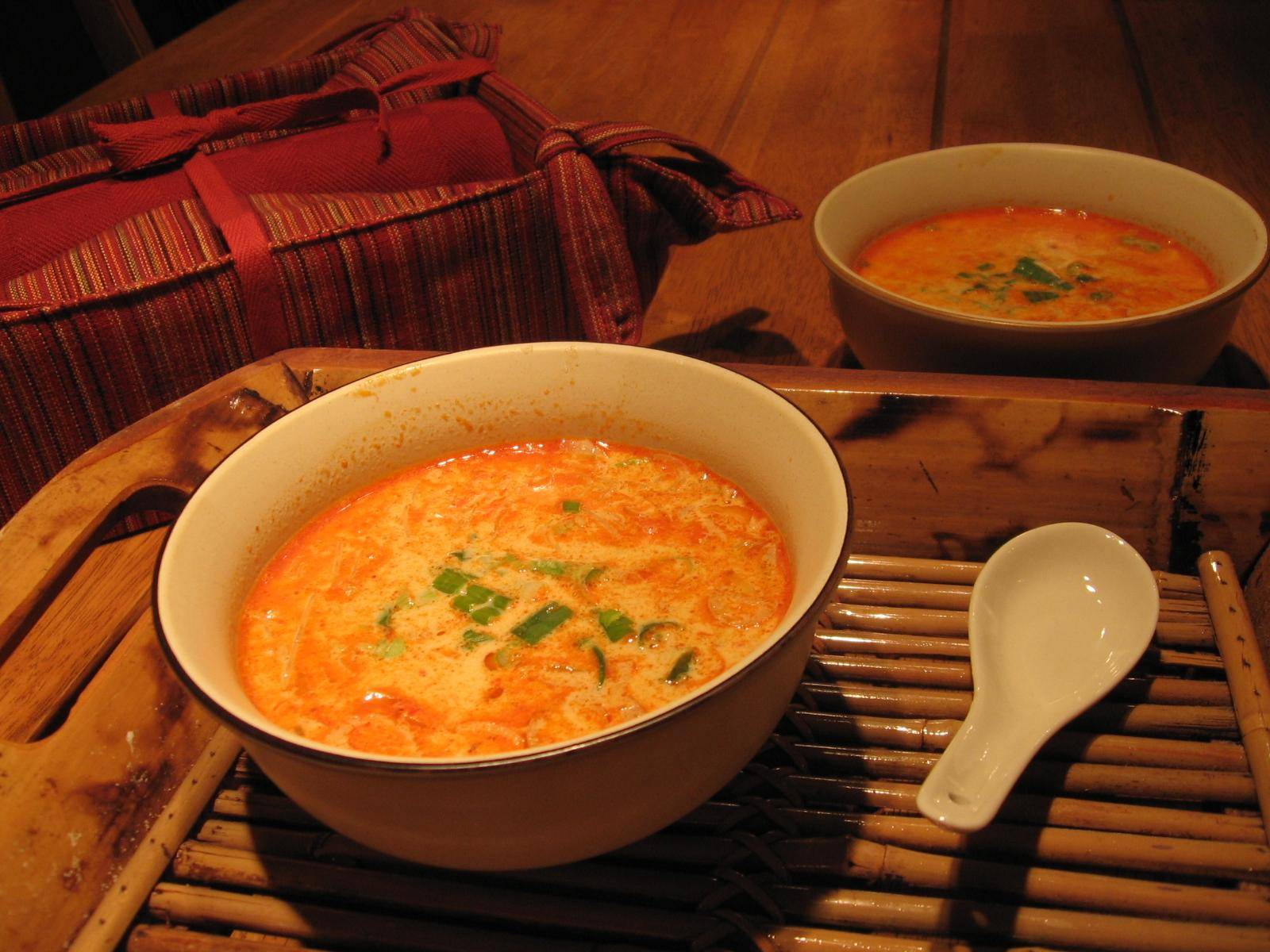 Soupe thaïlandaise - Recette Cookeo V3 | Moulinex