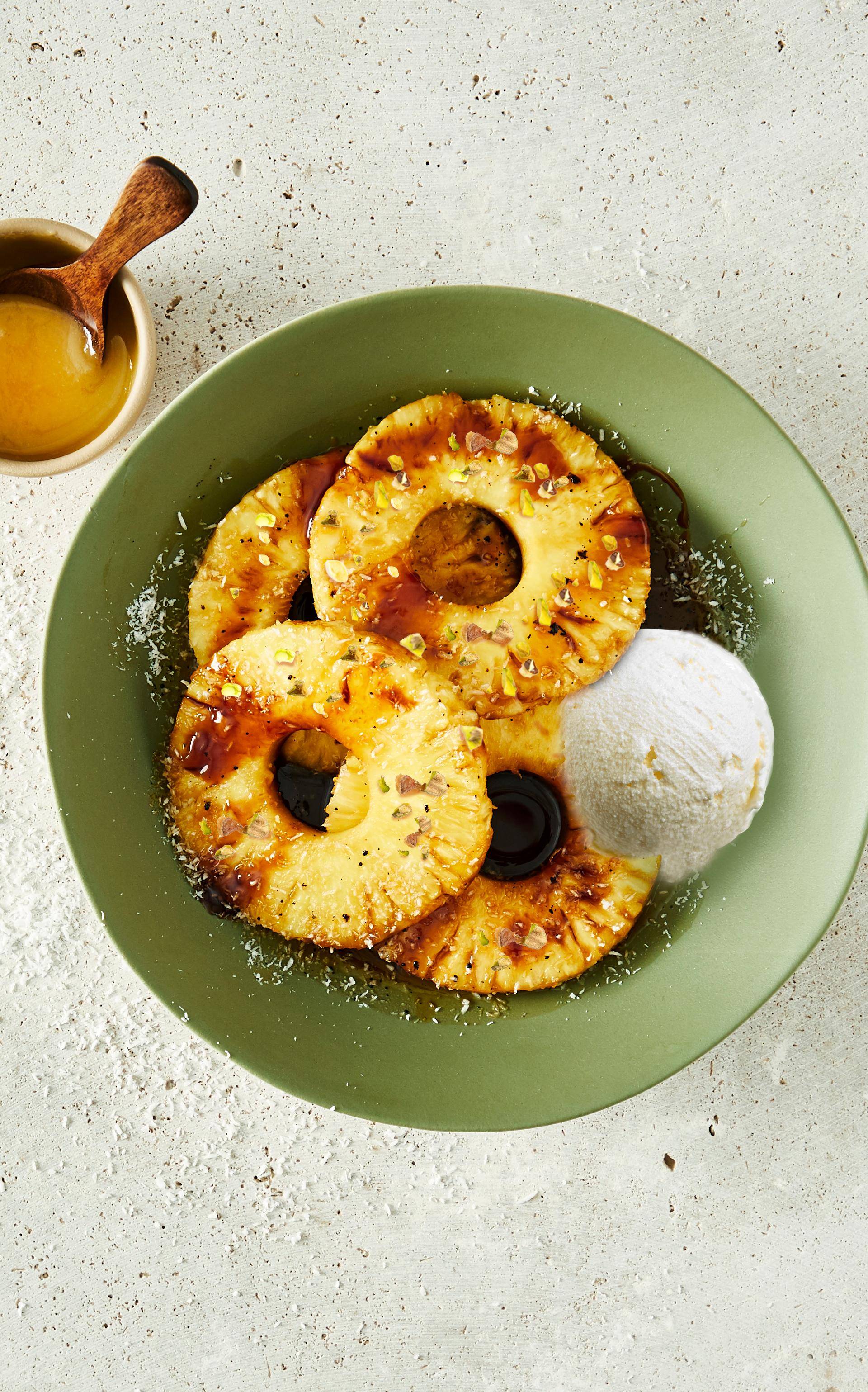 Ananas caramélisé - Recette Easy Fry Compact | Moulinex