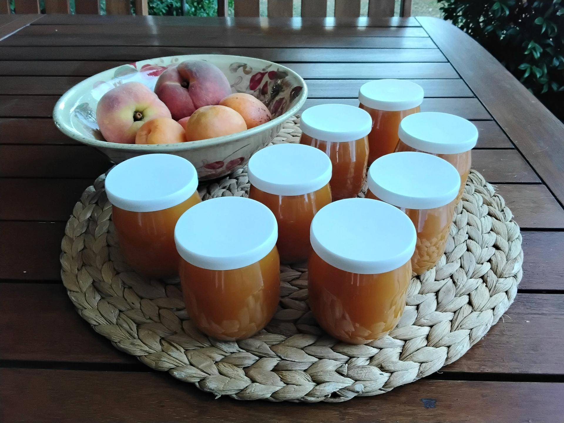 Compote de pommes, pêches et abricots au miel - Recette Companion Connect XL | Moulinex