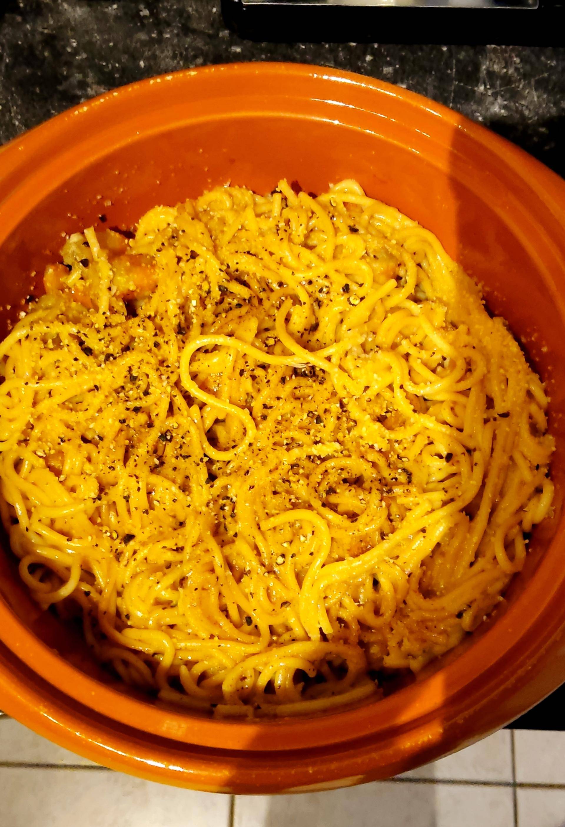 Spaghetti de courgettes aux crevettes à ma façon - Recette Cookeo | Moulinex