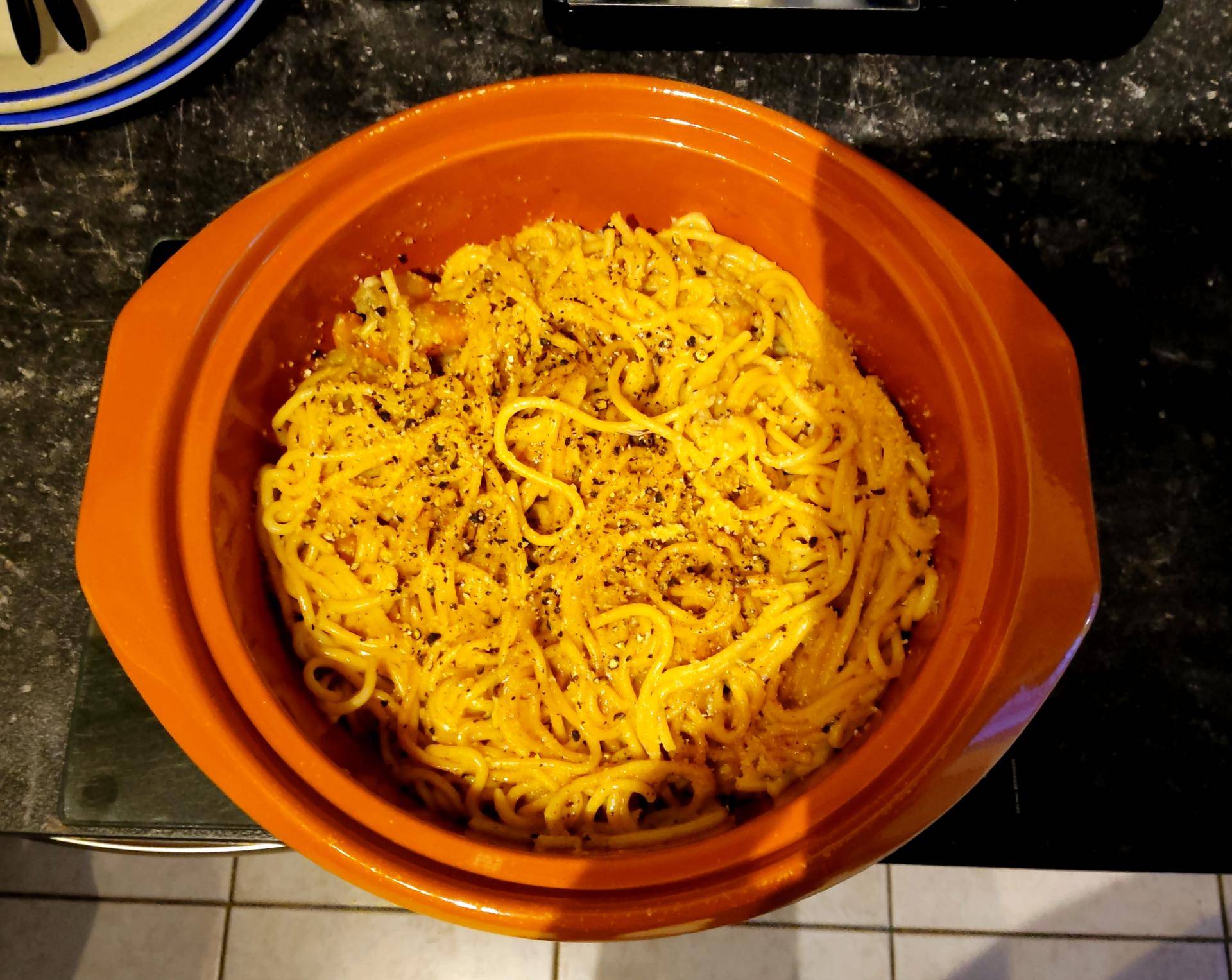 Spaghettis aux crevettes et a l'ail - Recette Cookeo Infinity Autostir | Moulinex