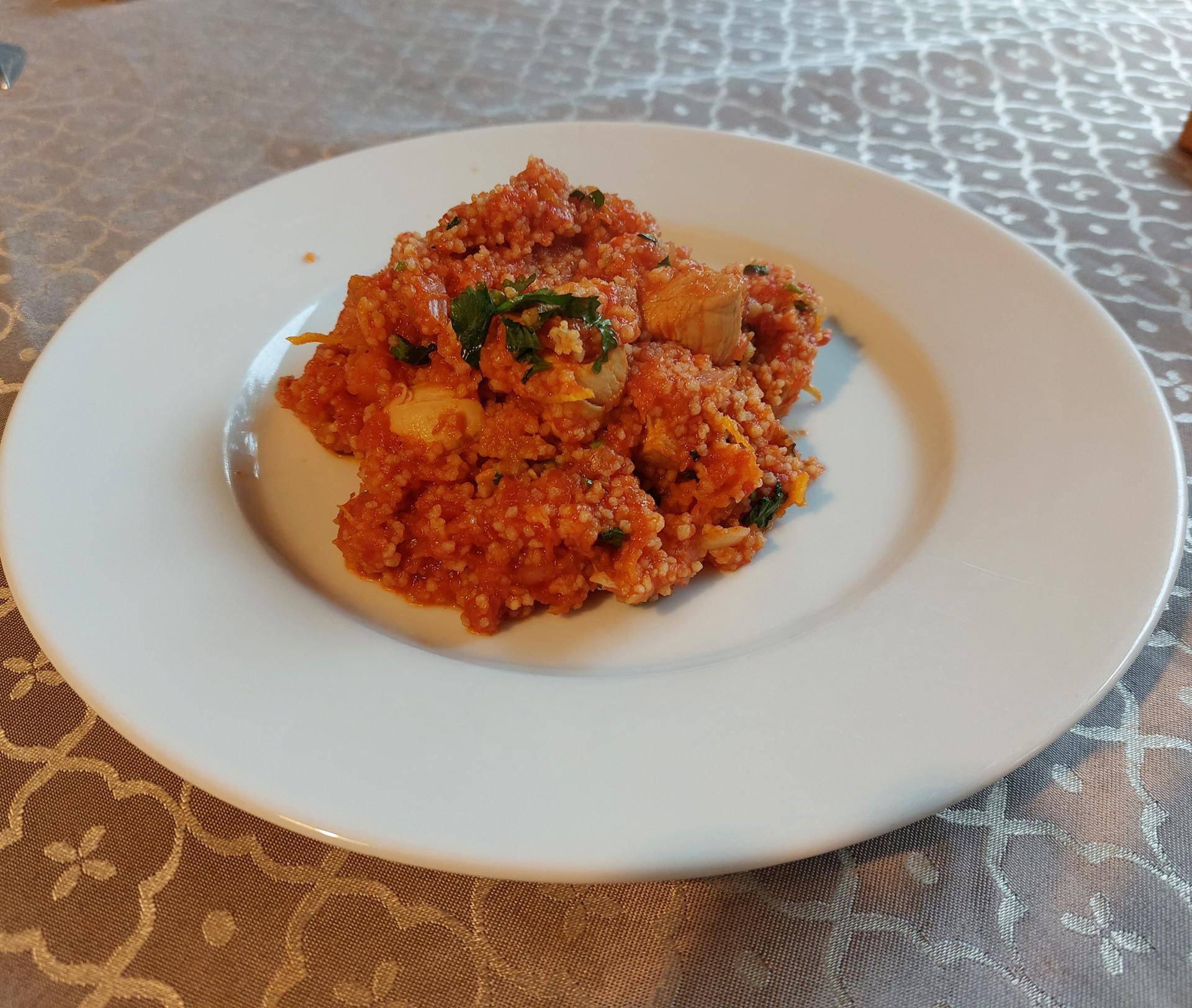 Poulet et butternut au couscous - Recette Companion Connect XL | Moulinex
