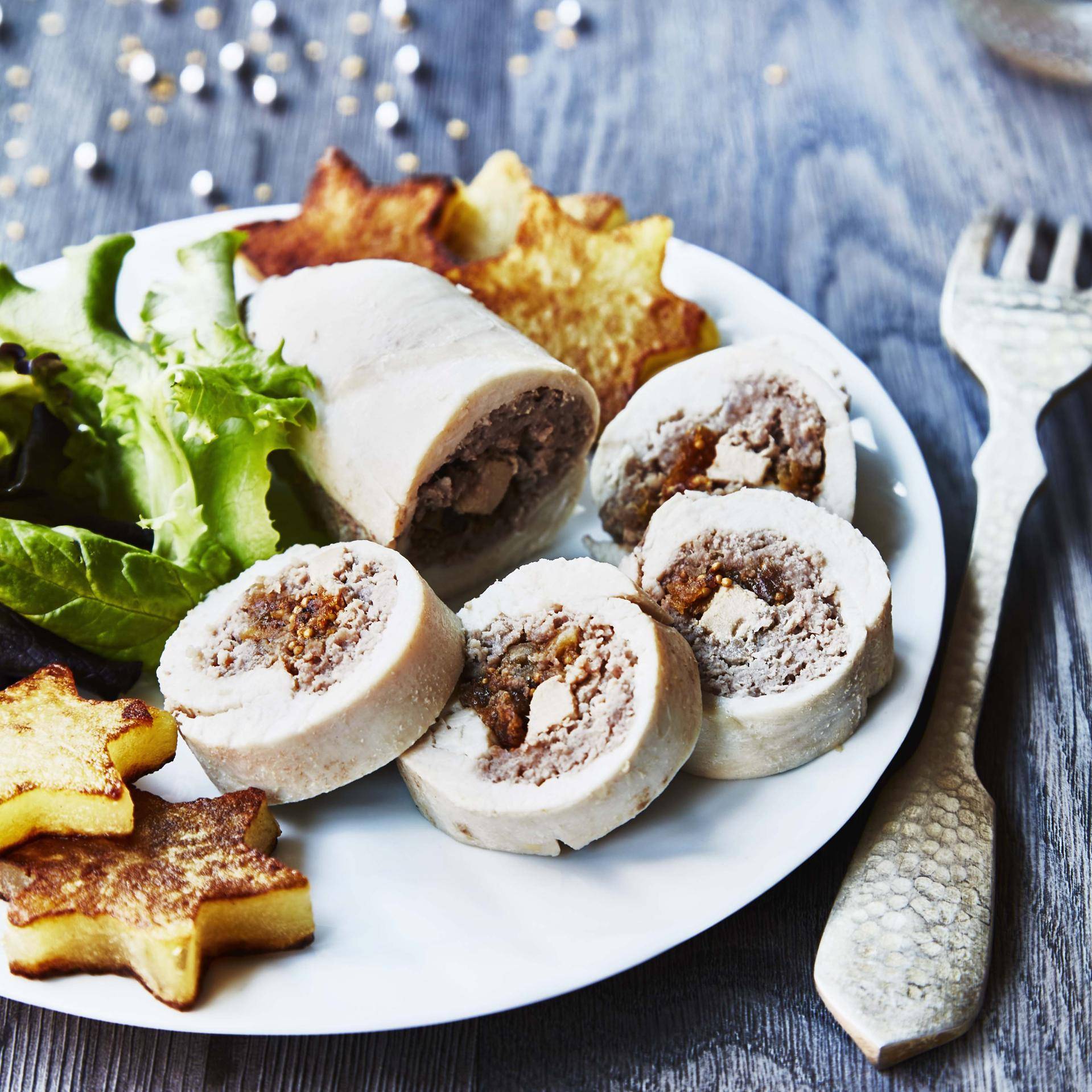 Roulé de volaille foie-gras & figues - Recette Soup & Co | Moulinex
