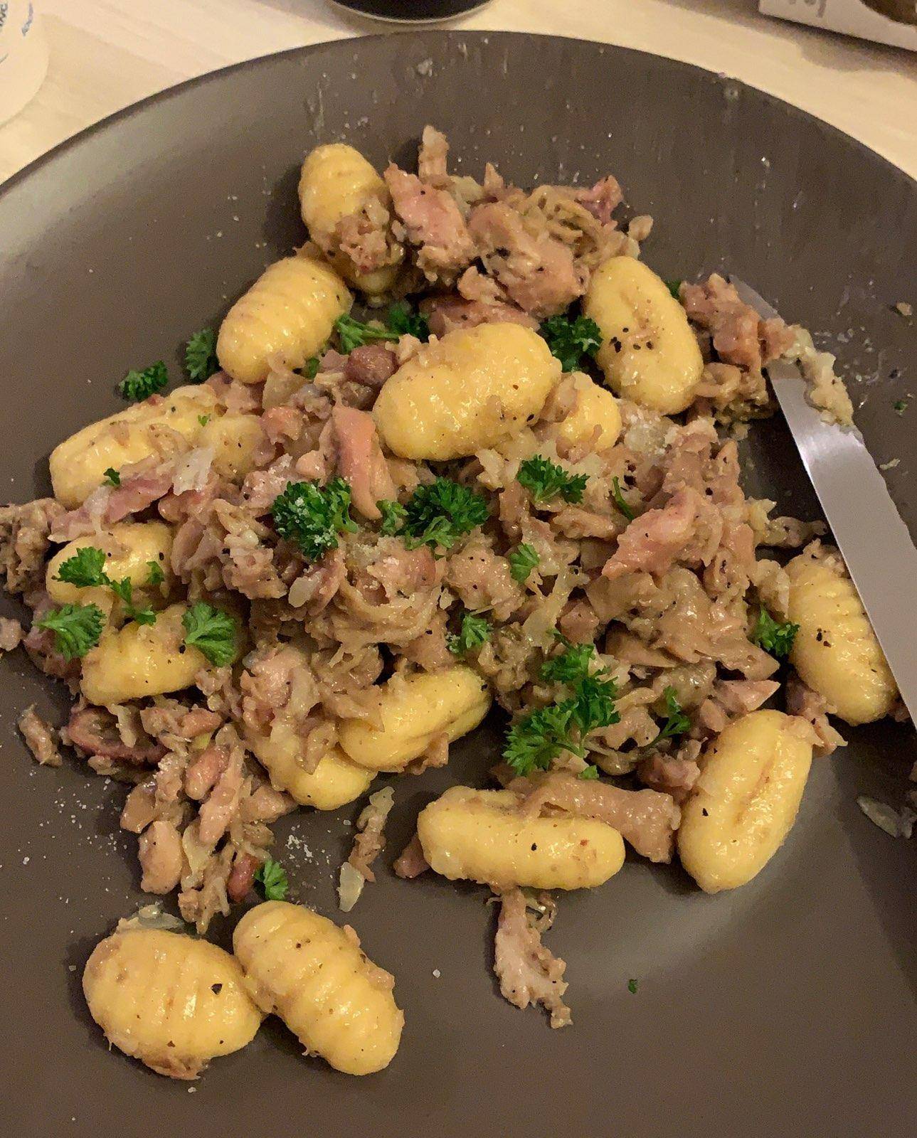 Andouillette gnocchis - Recette Companion | Moulinex