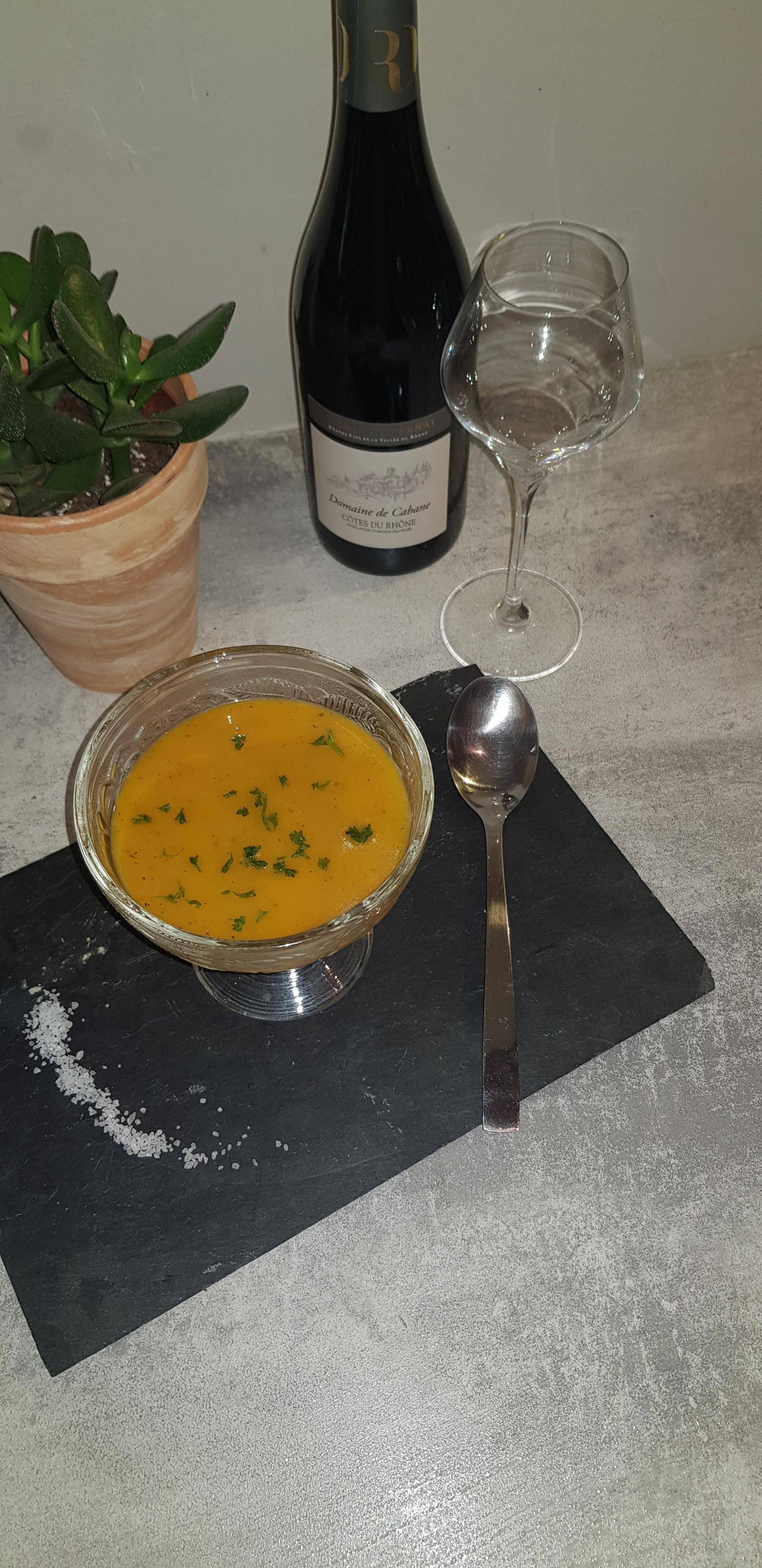Velouté butternut pomme de terre champignons de paris - Recette Cookeo | Moulinex