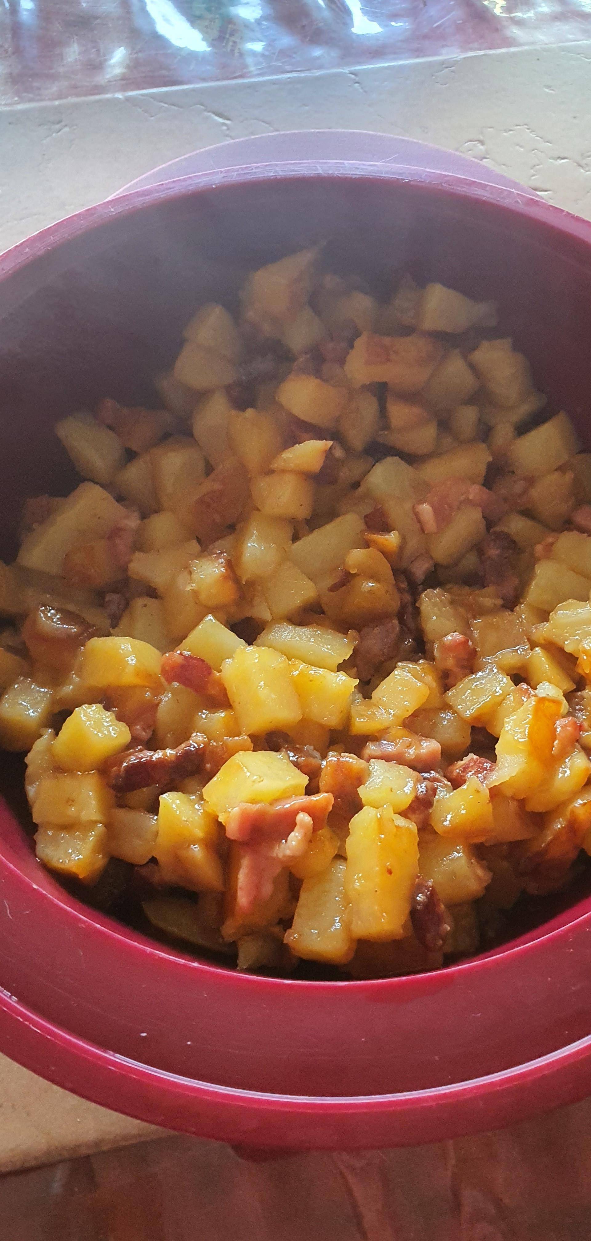 Pommes de terre fondantes aux lardons de Pakret50 - Recette Cookeo Infinity Autostir | Moulinex