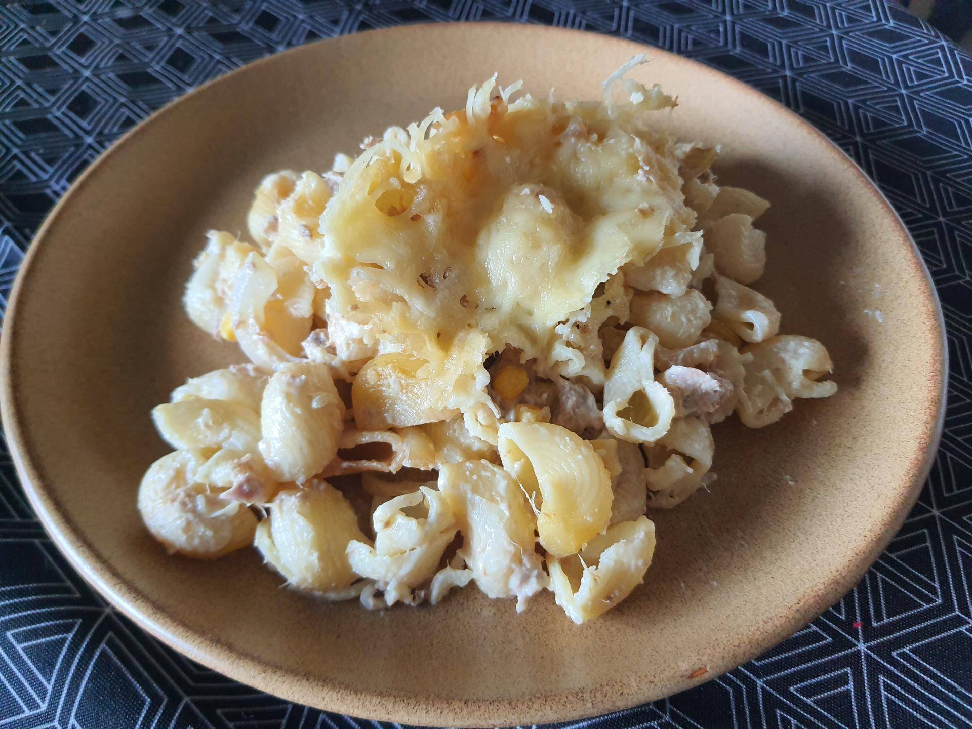 Gratin de pâte au thon - Recette Cookeo | Moulinex