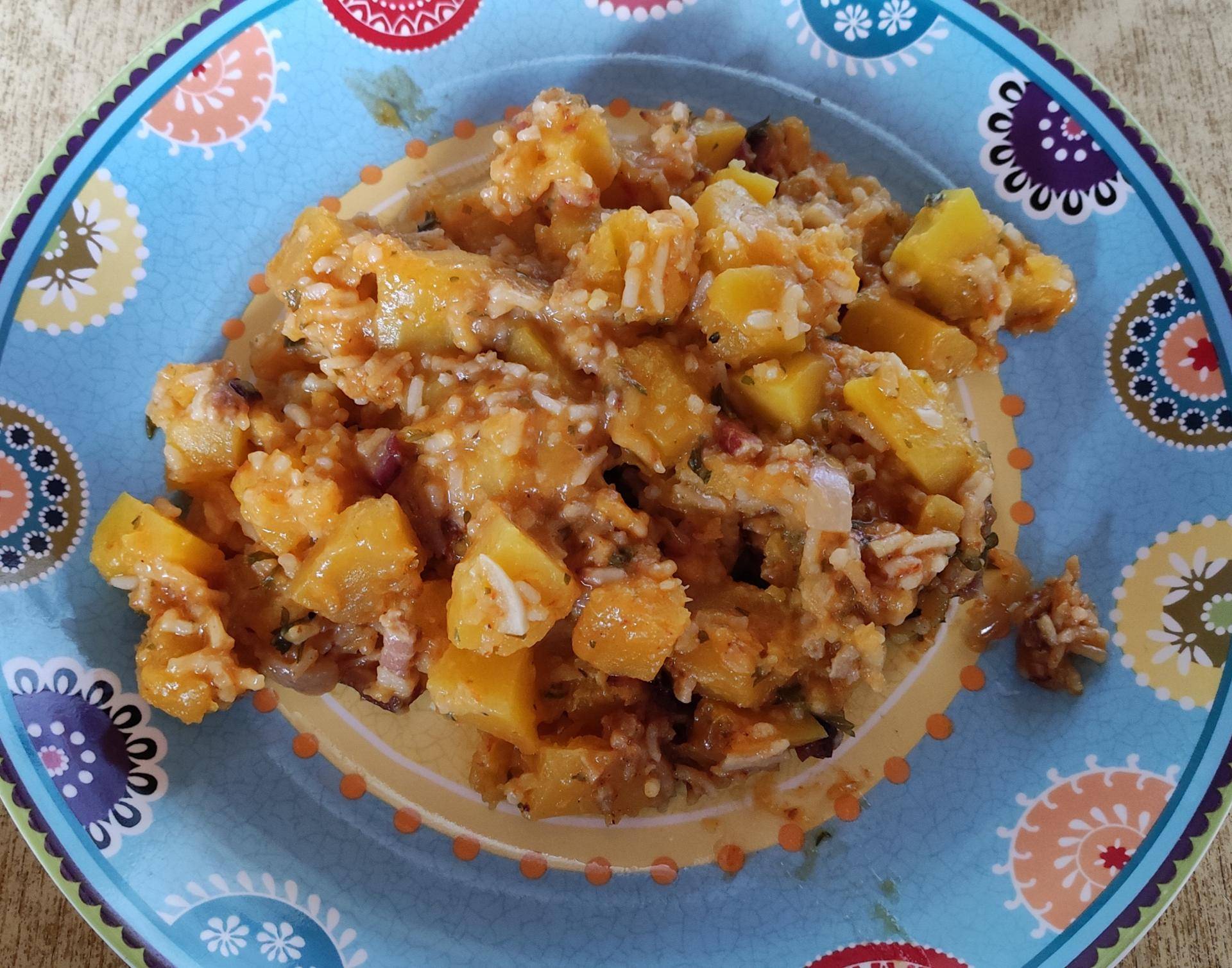 Butternut et riz à la sauce tomate - Recette Cookeo V3 | Moulinex