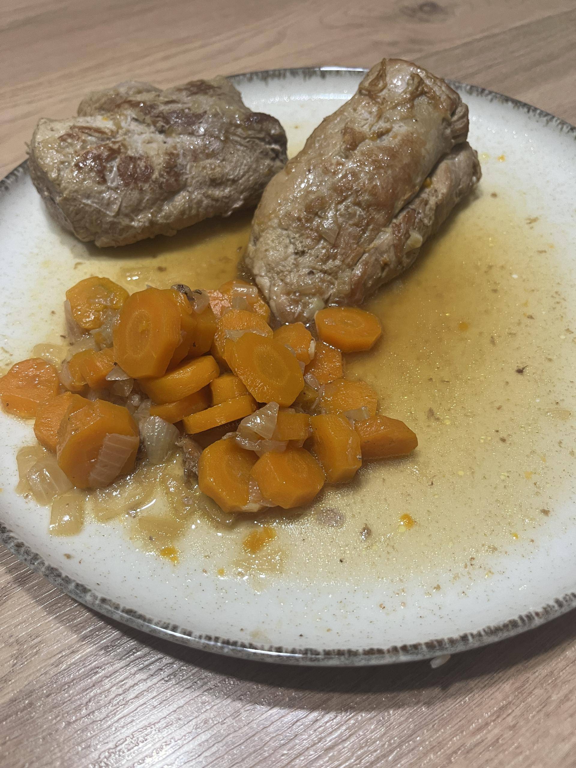Filet mignon de porc aux carottes - Recette Cookeo | Moulinex
