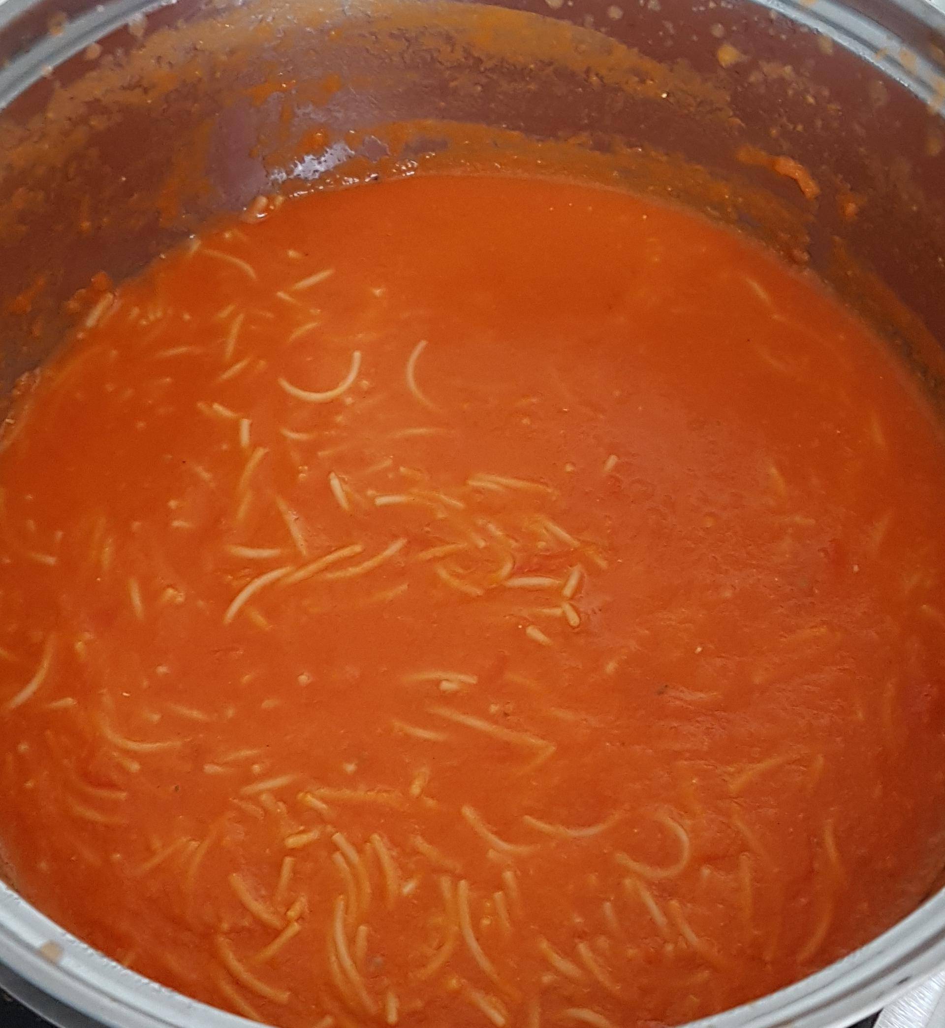 Soupe Tomates aux Vermicelles