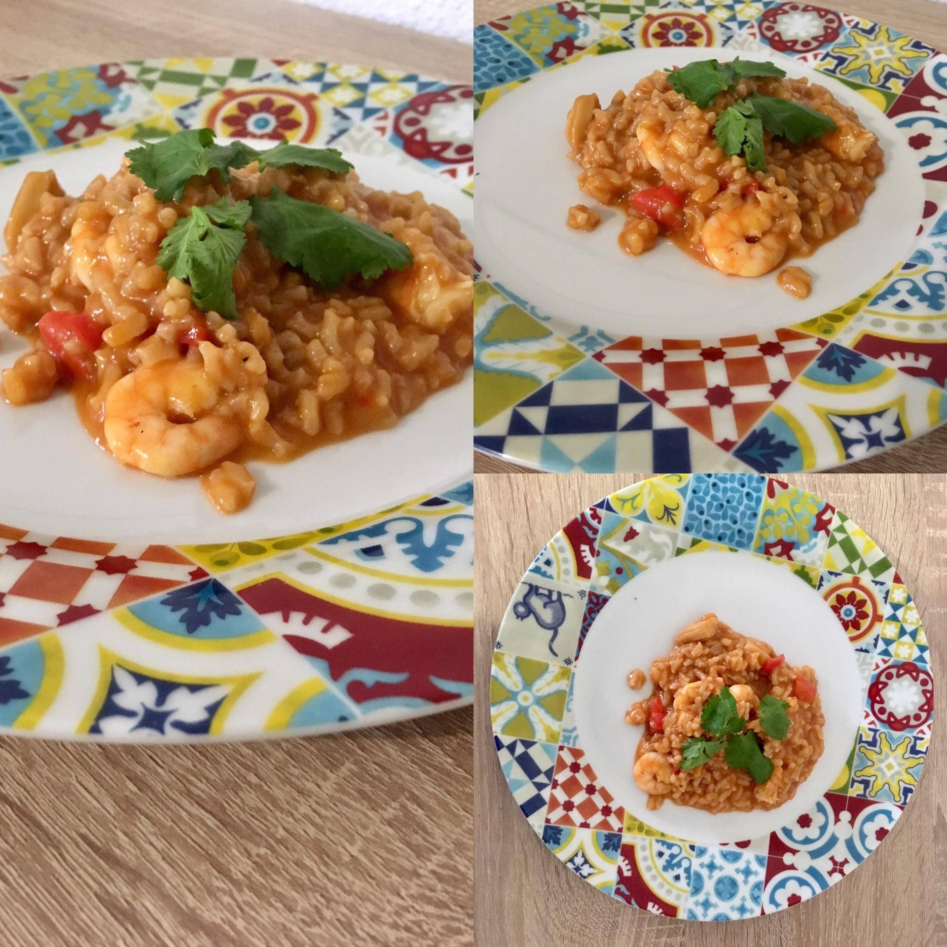 Risotto aux crevettes 🍤 - Recette Cookeo | Moulinex