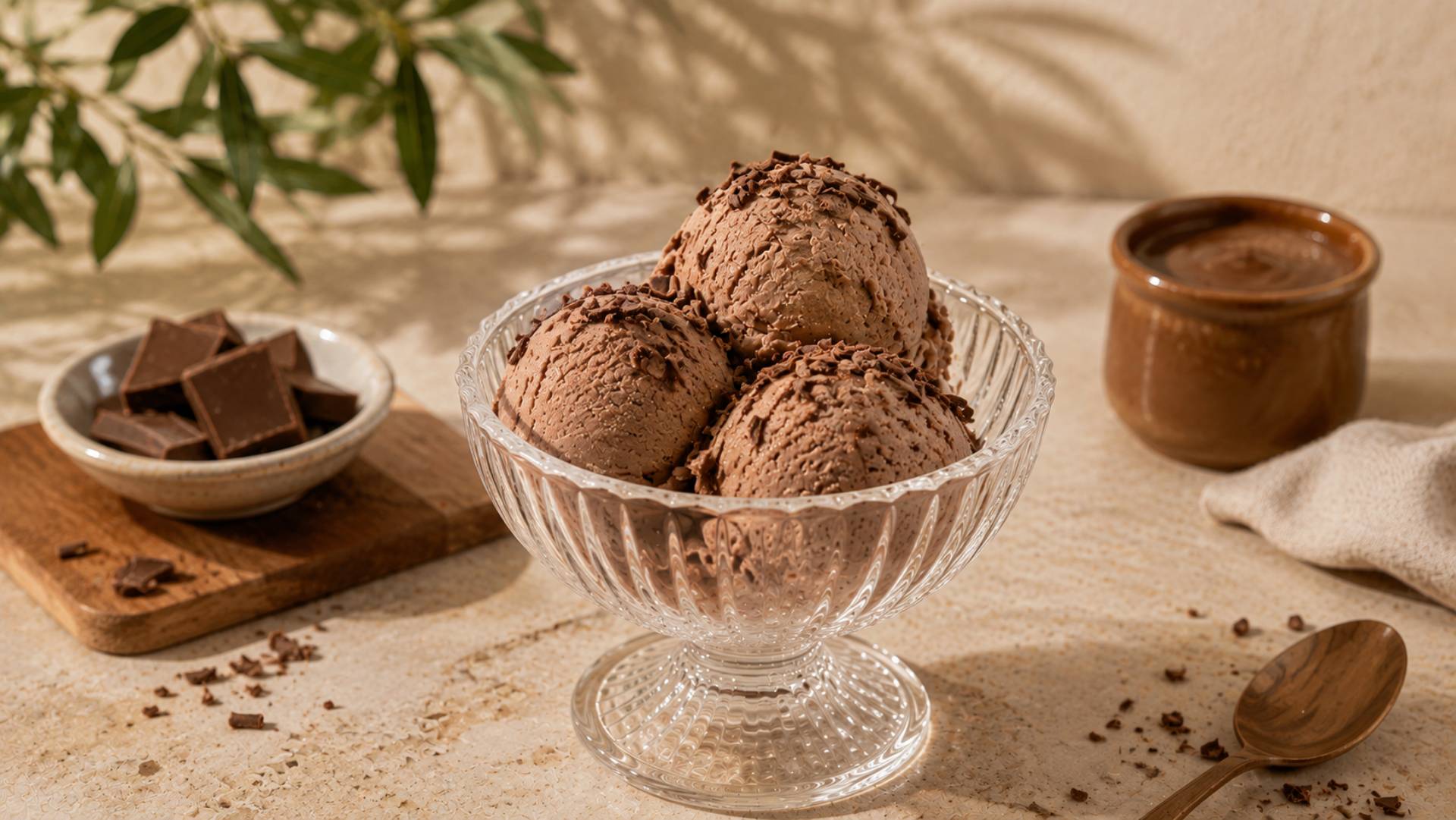Glace au chocolat "Easy so Lazy" - Recette Freezi | Moulinex