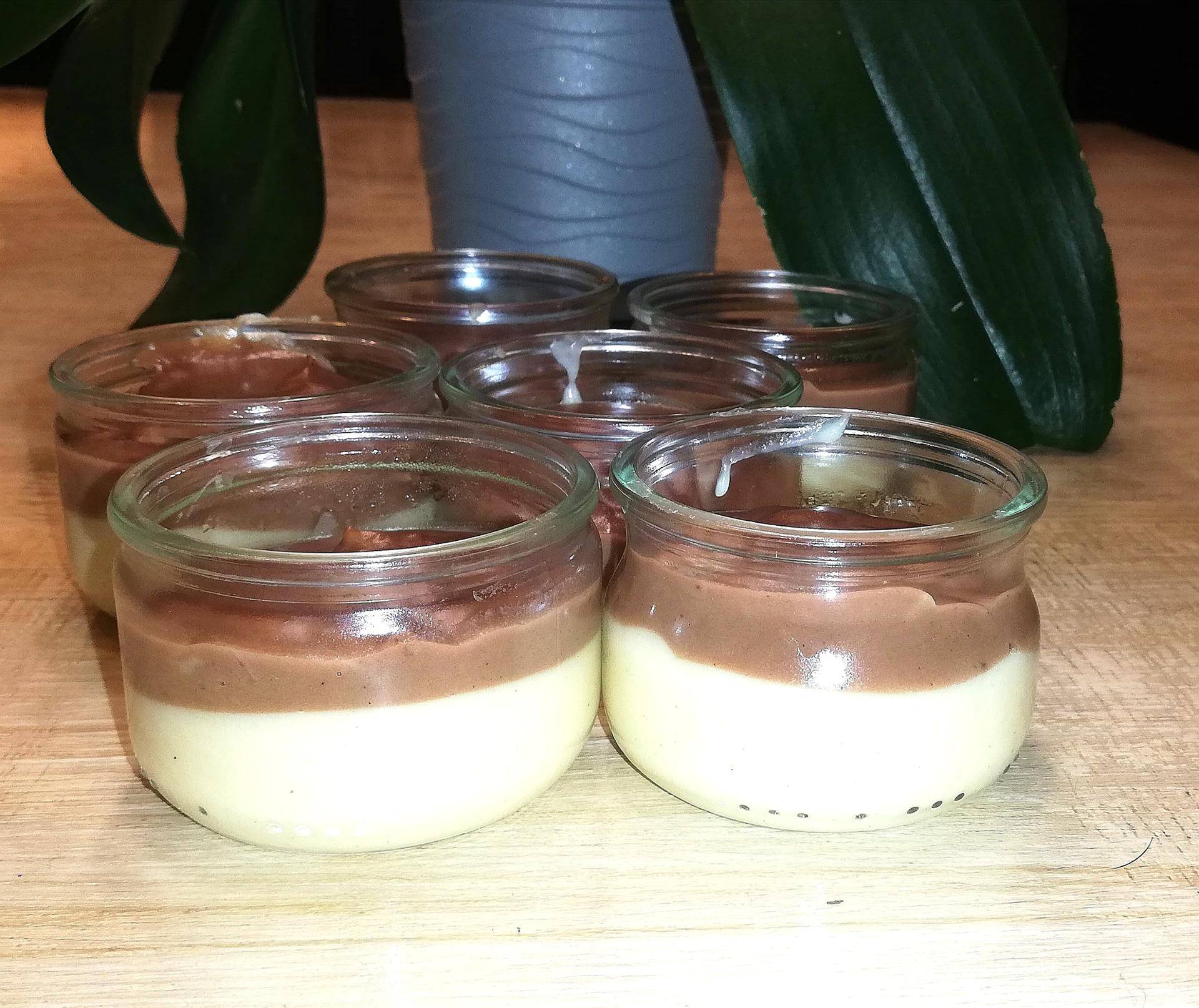 Crème bi-goût (vanille-chocolat) - Recette Companion Connect XL | Moulinex