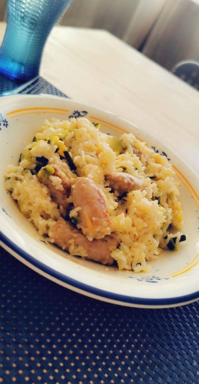 Riz saucisse courgette - Recette Cookeo | Moulinex