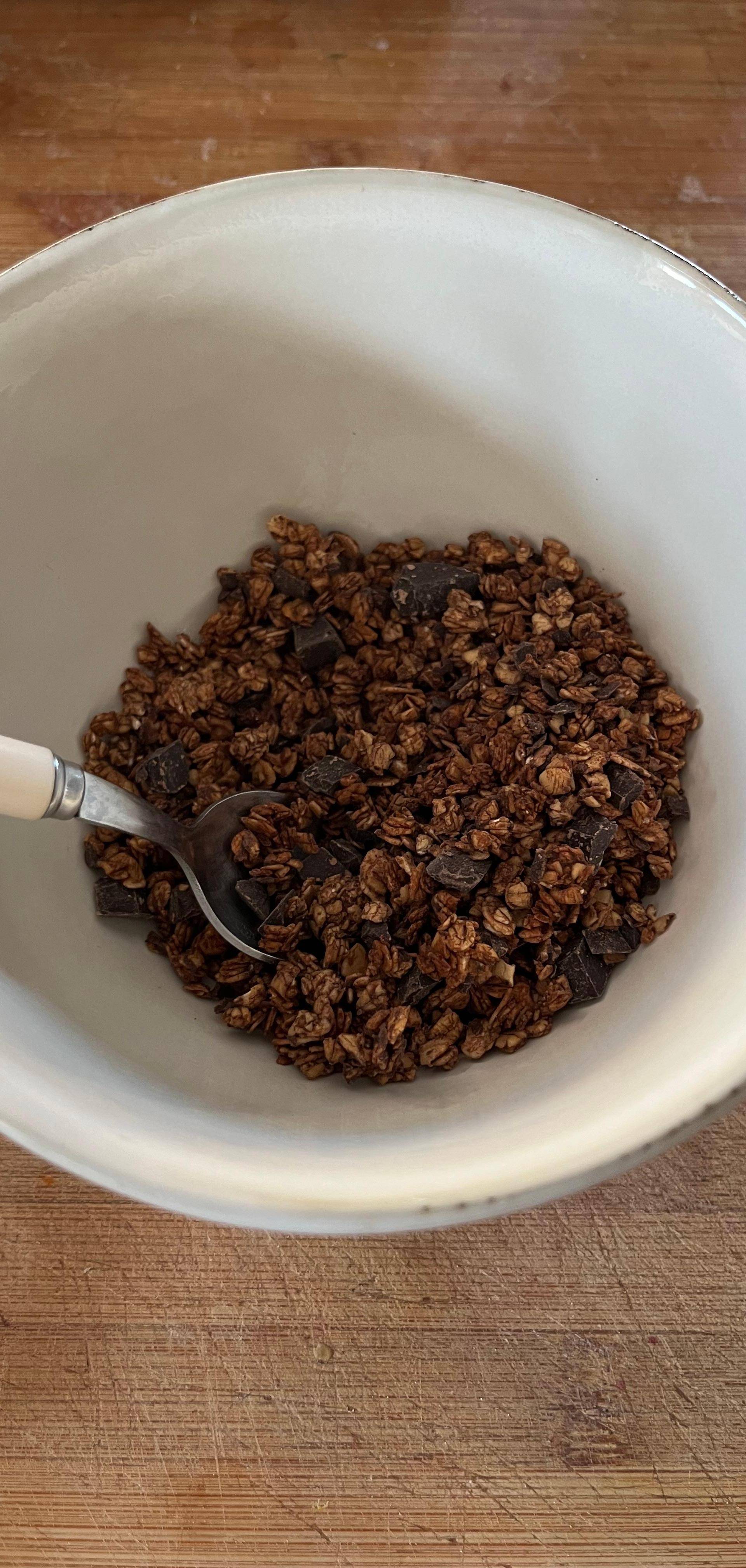 Granola maison au chocolat - Recette Companion Connect XL | Moulinex