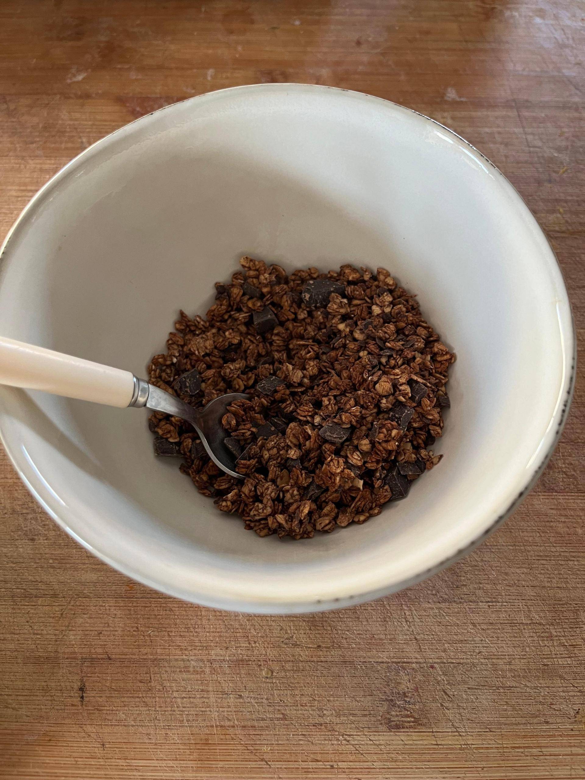 Granola au chocolat - Recette Companion Connect XL | Moulinex
