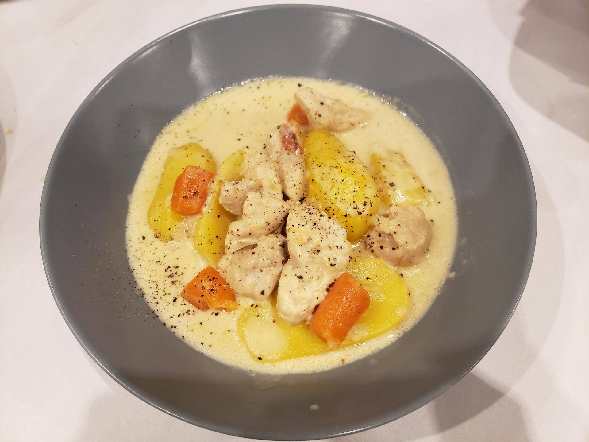 Blanc De Poulet Pomme De Terre Carotte Cookeo www.moulinex.fr