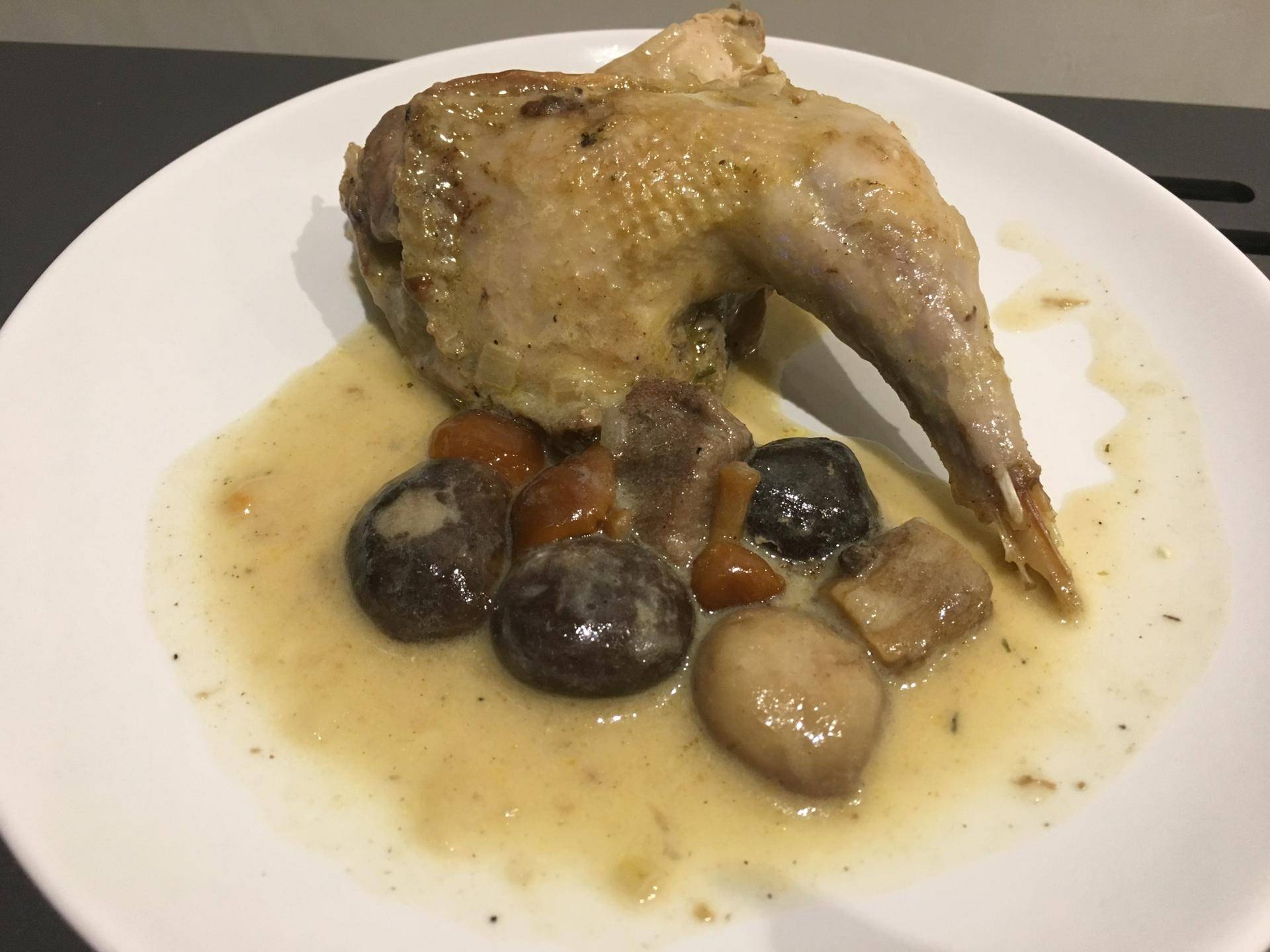 Faisan et ses petits cèpes - Recette Cookeo | Moulinex