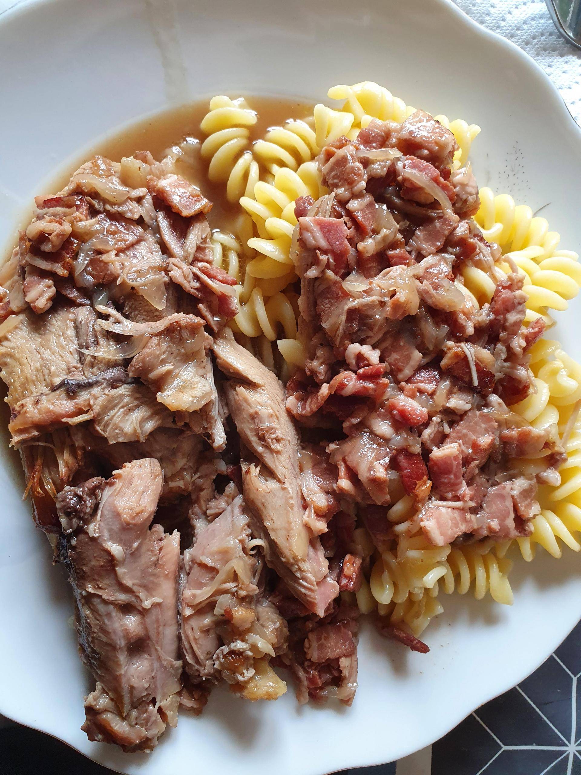 Cuisse de dinde champignons lardons - Recette Cookeo | Moulinex
