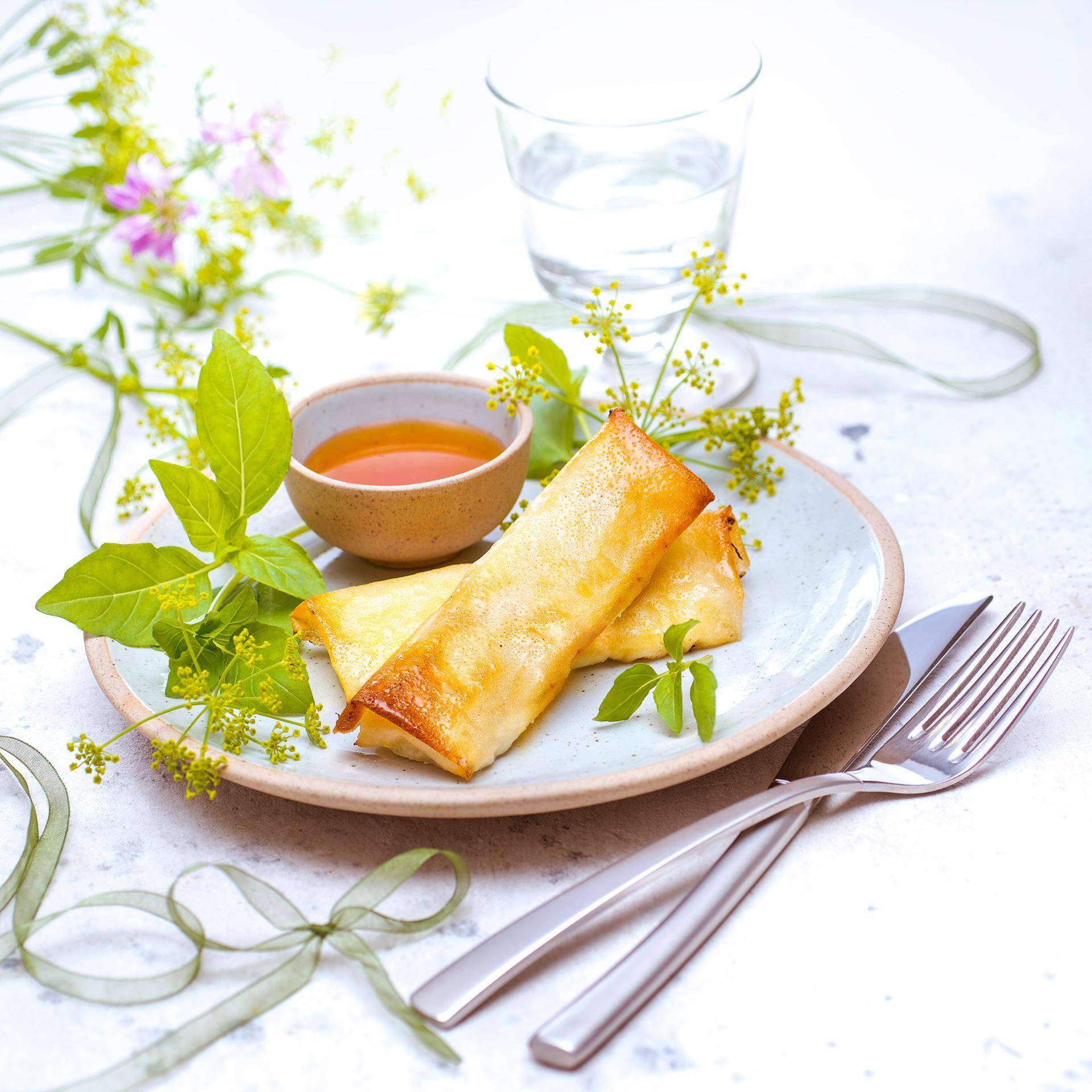 Croustillants de chèvre au miel - Recette Companion | Moulinex