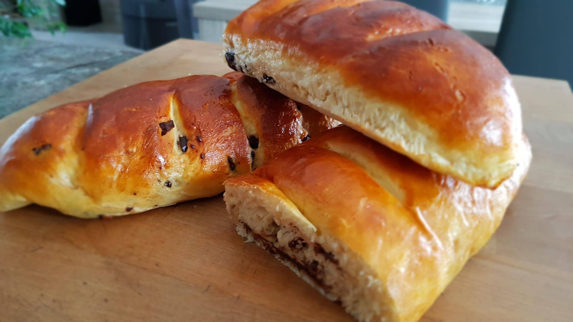 Pain viennois pépites de chocolat - Recette Companion XL | Moulinex