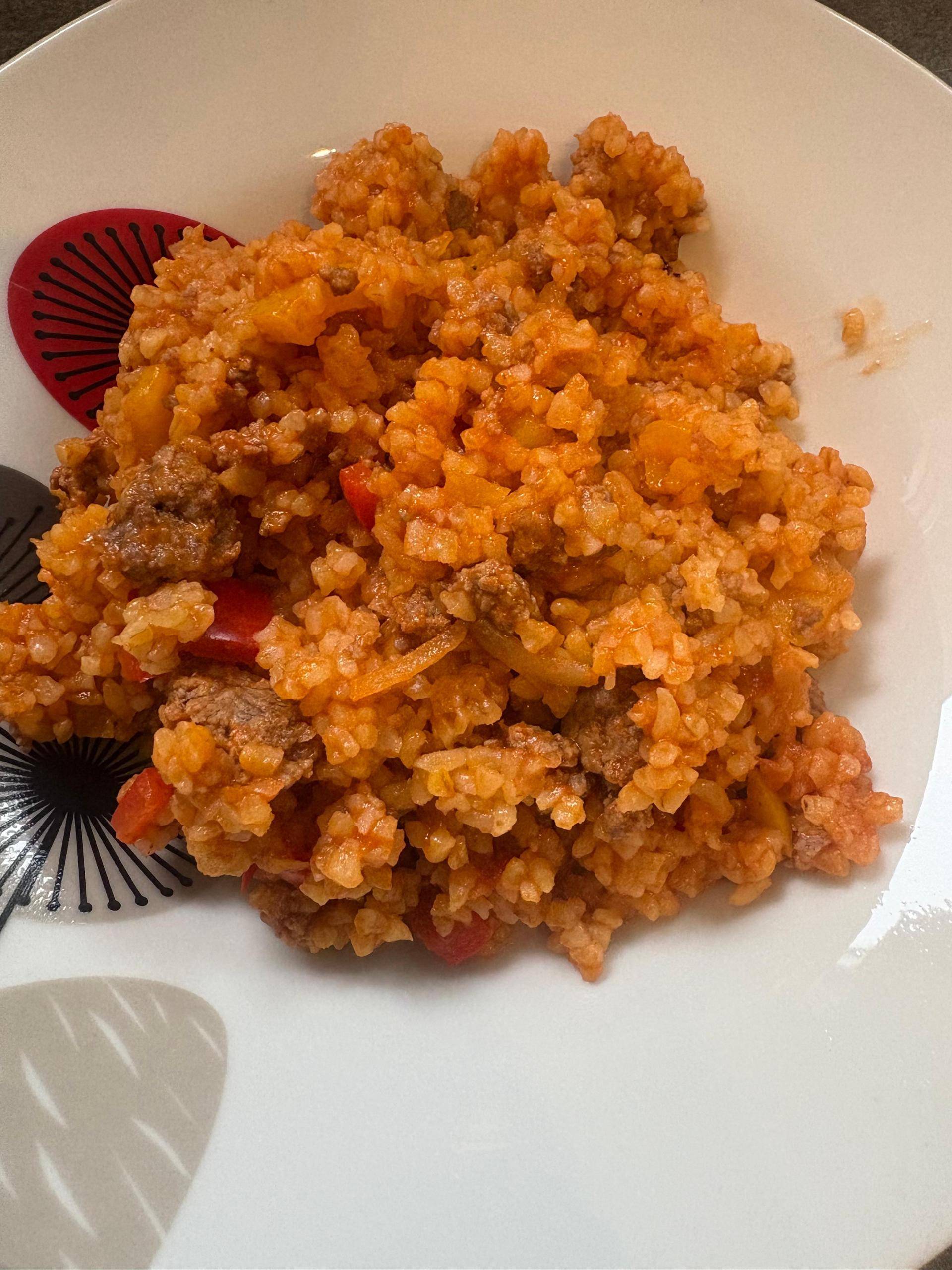 Boulghour viande hachée et poivrons - Recette Cookeo | Moulinex