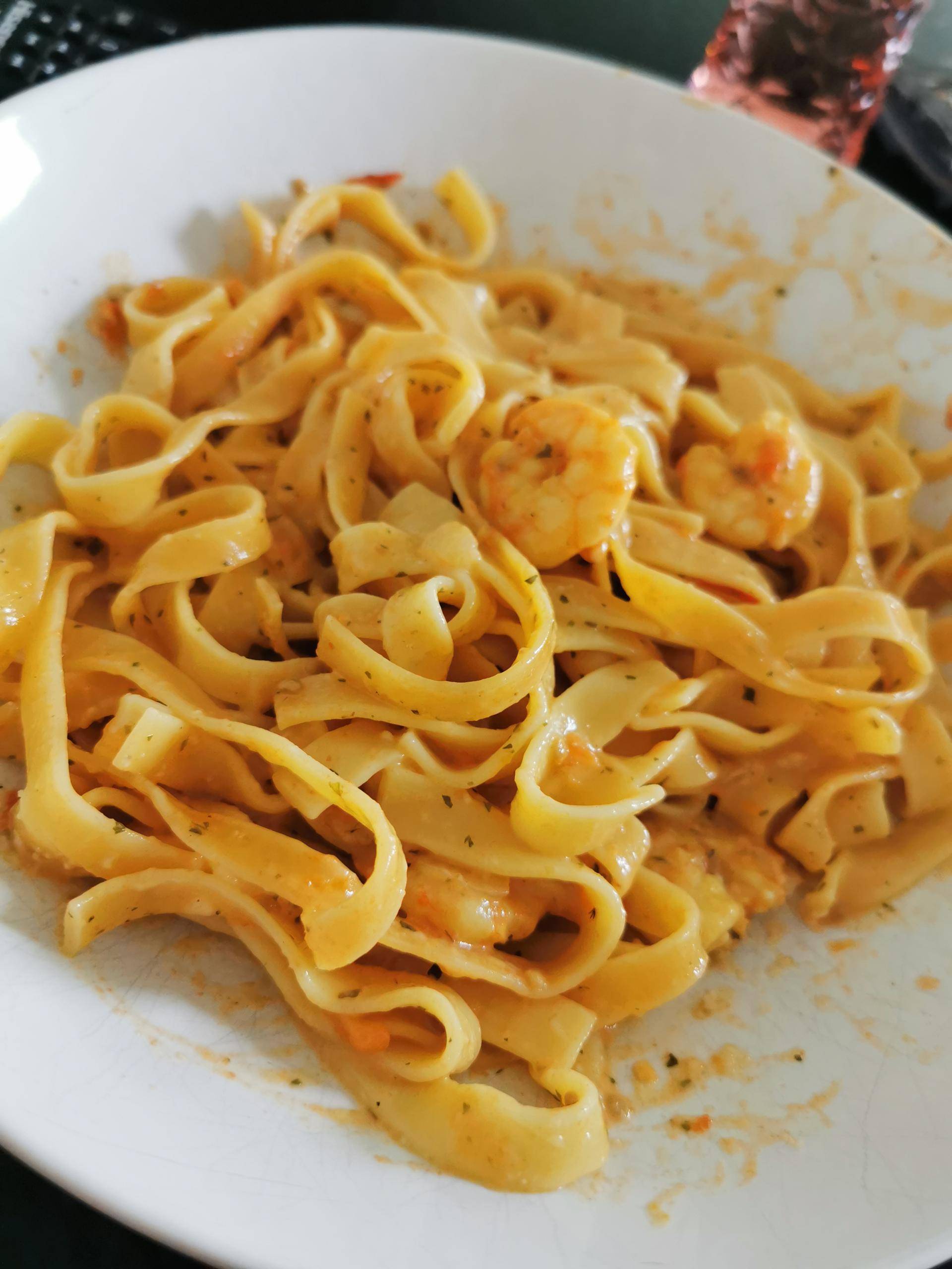Tagliatelles aux crevettes - Recette Cookeo | Moulinex