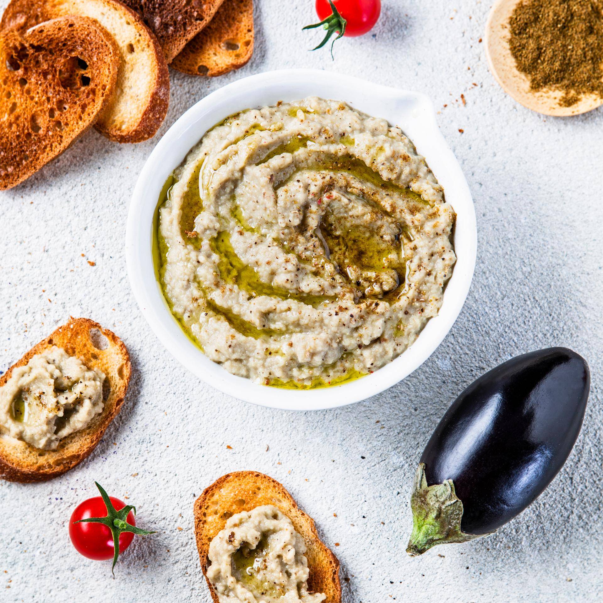 Caviar d'aubergines au cumin - Recette Quickchef | Moulinex