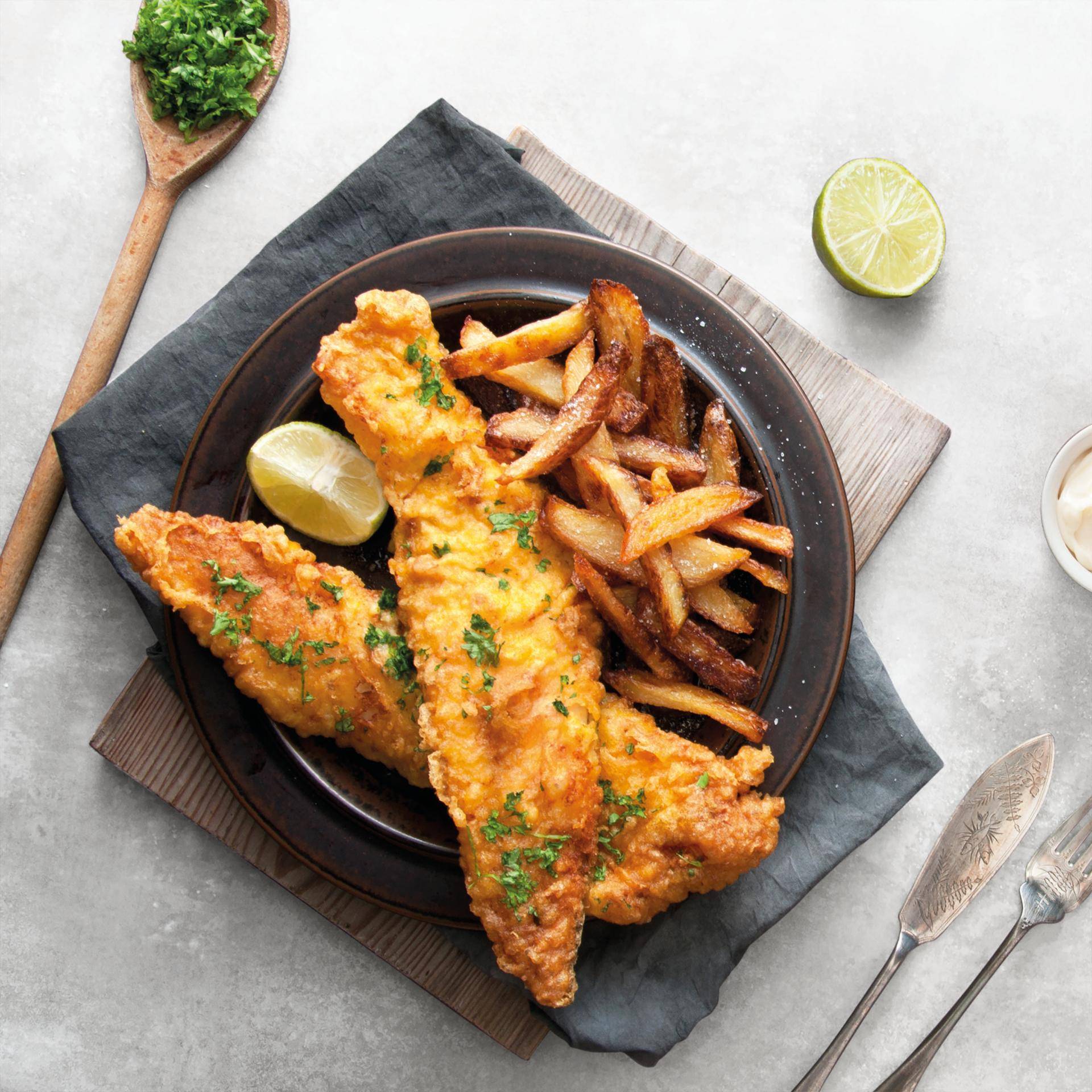 Fish and chips - Recette Easy Fry XL Surface | Moulinex