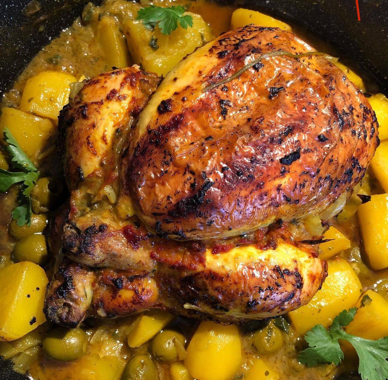 Poulet rôti - Recette Dual EasyFry&Grill | Moulinex