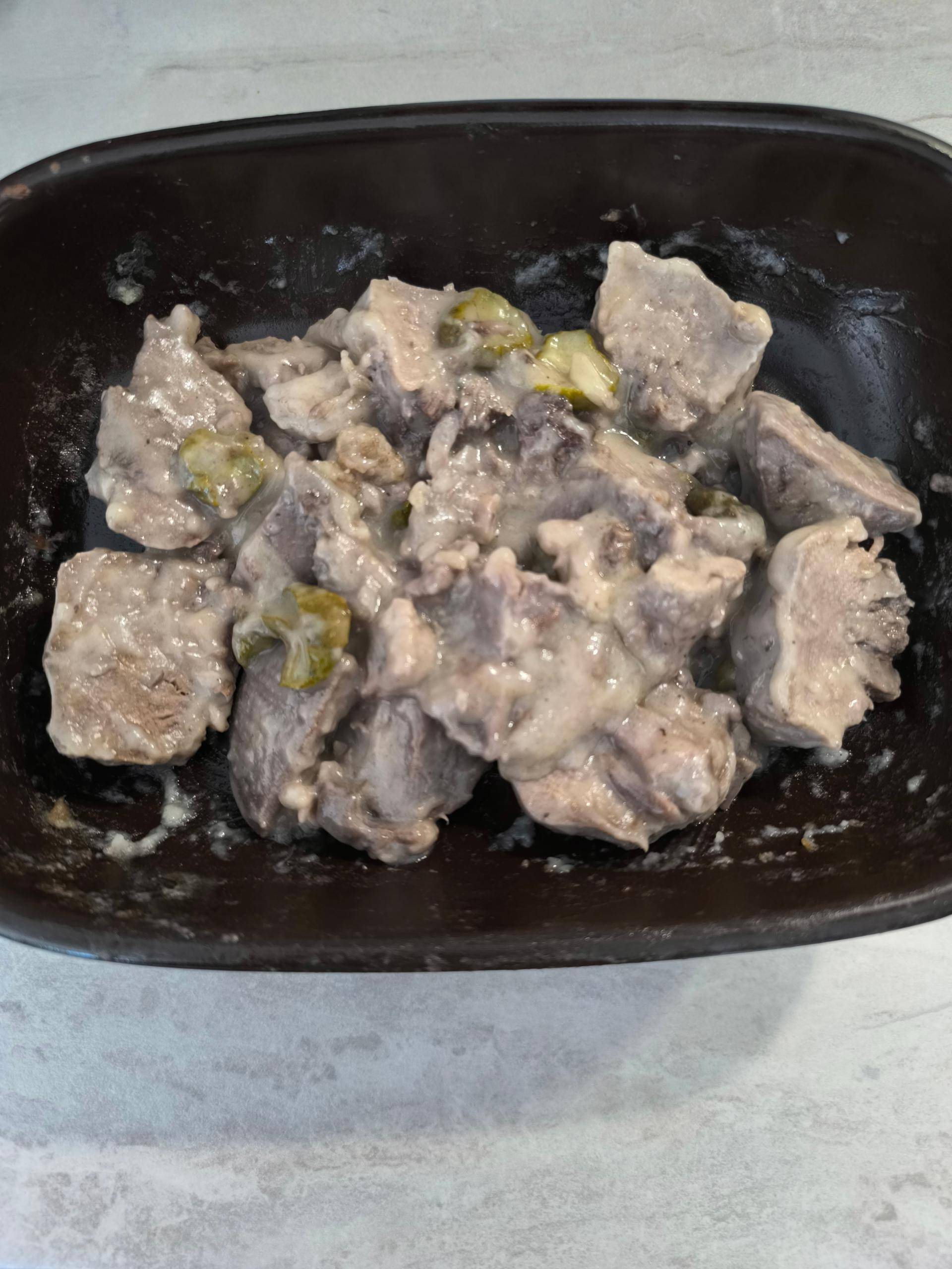 Langue de porc sauce piquante - Recette Cookeo V3 | Moulinex