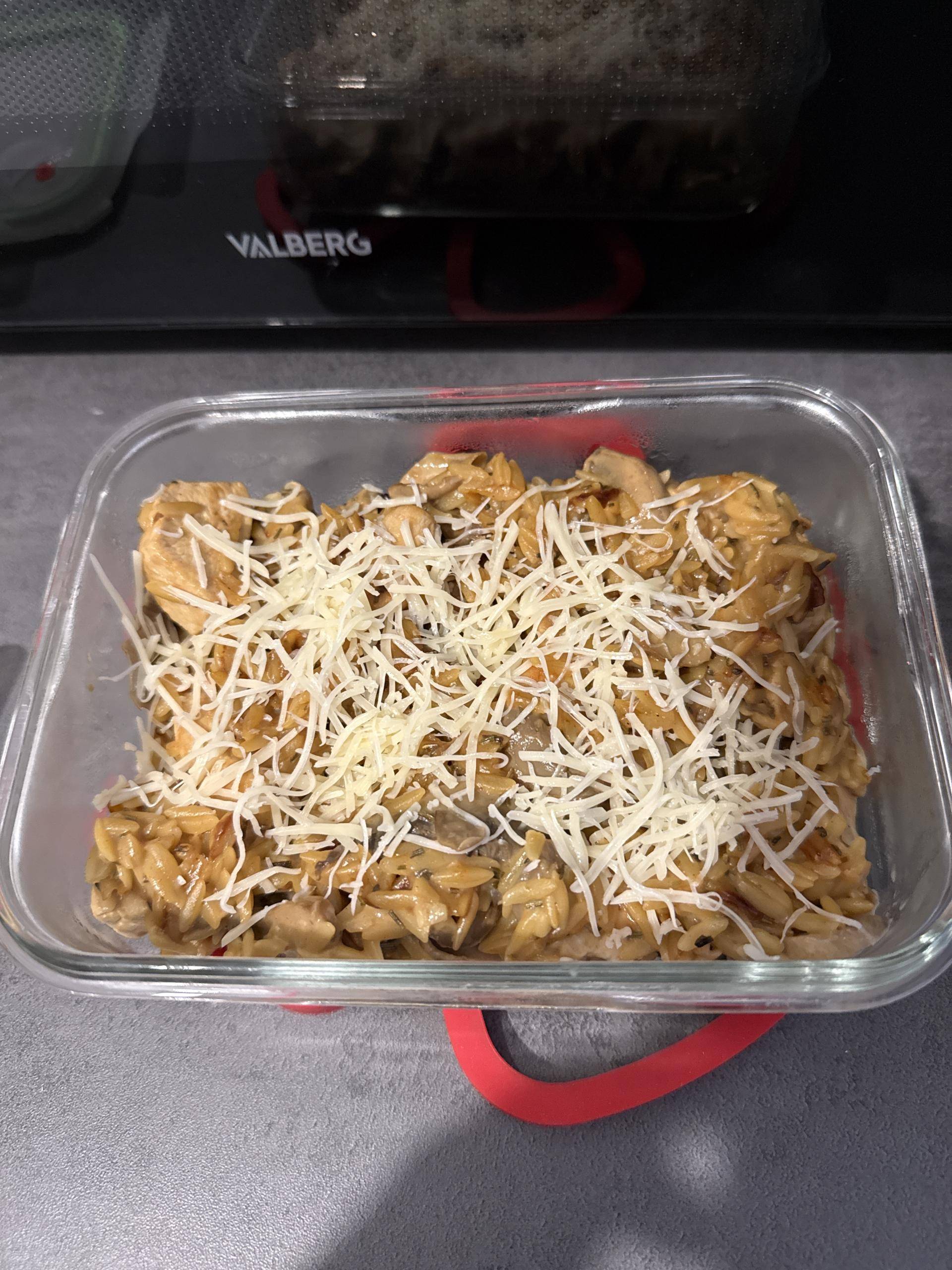 Orzo au poulet et champignons - Recette Cookeo 9in1 | Moulinex